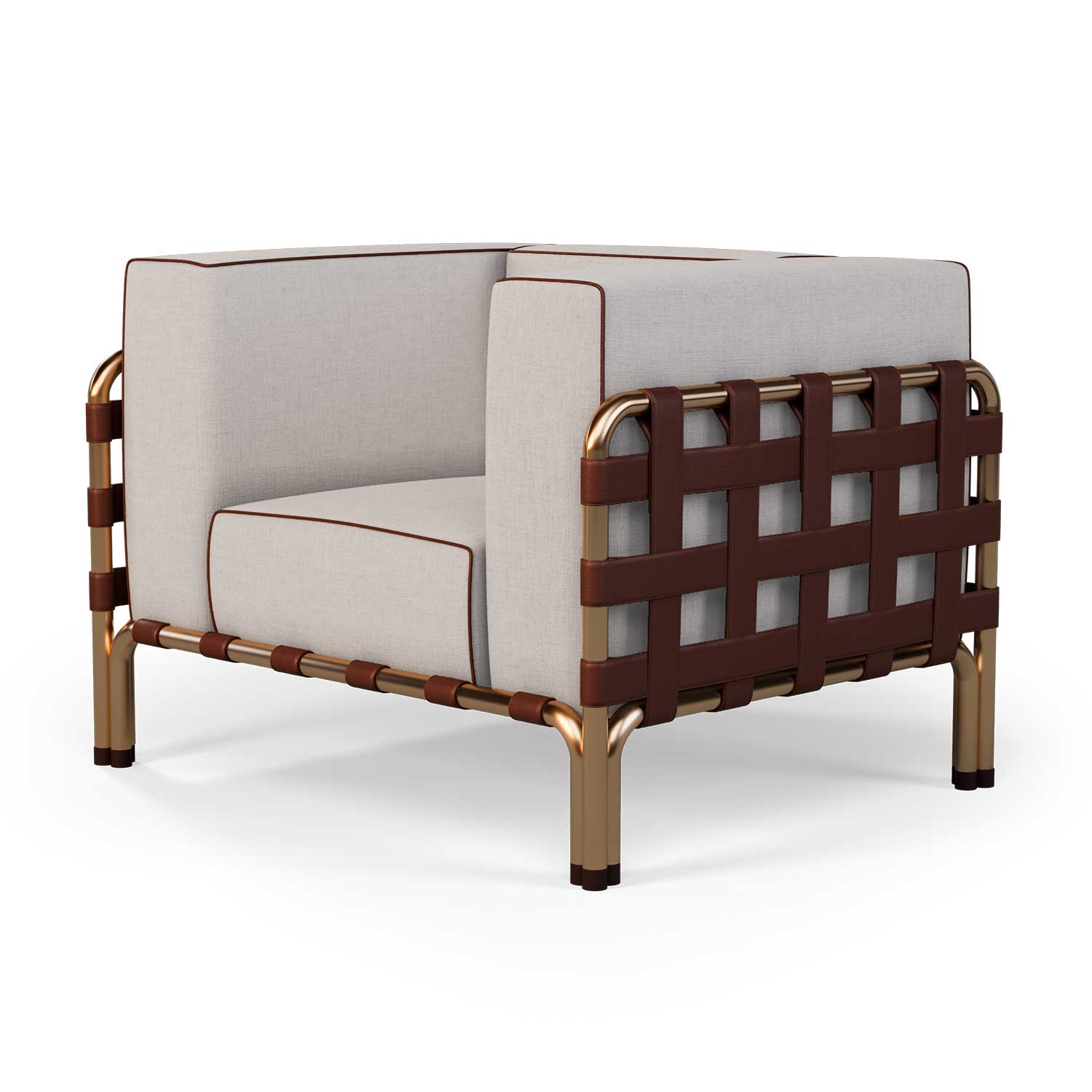 HOUND Armchair - Fauteuil d'extérieur haut de gamme personnalisable