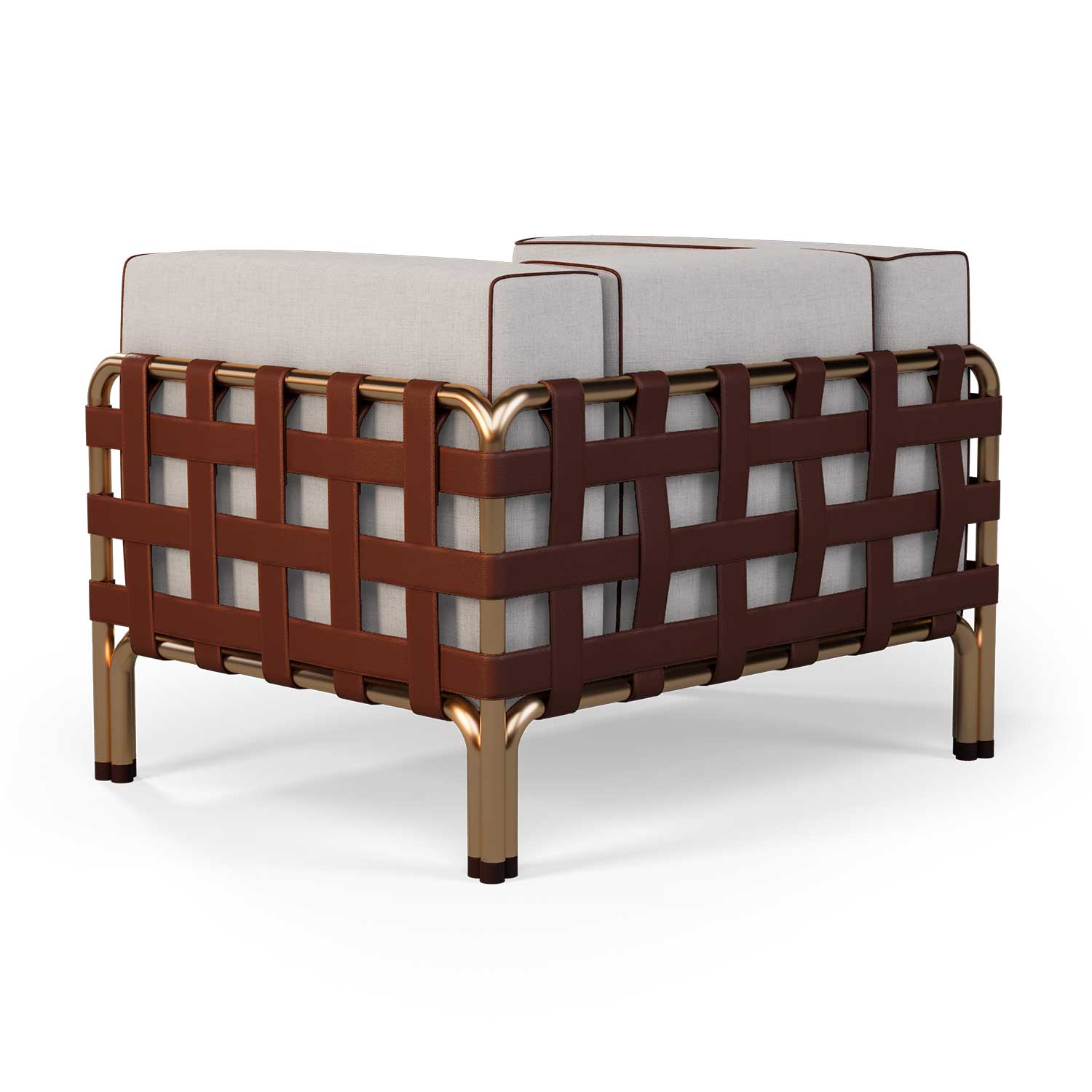 HOUND Armchair - Fauteuil d'extérieur haut de gamme personnalisable