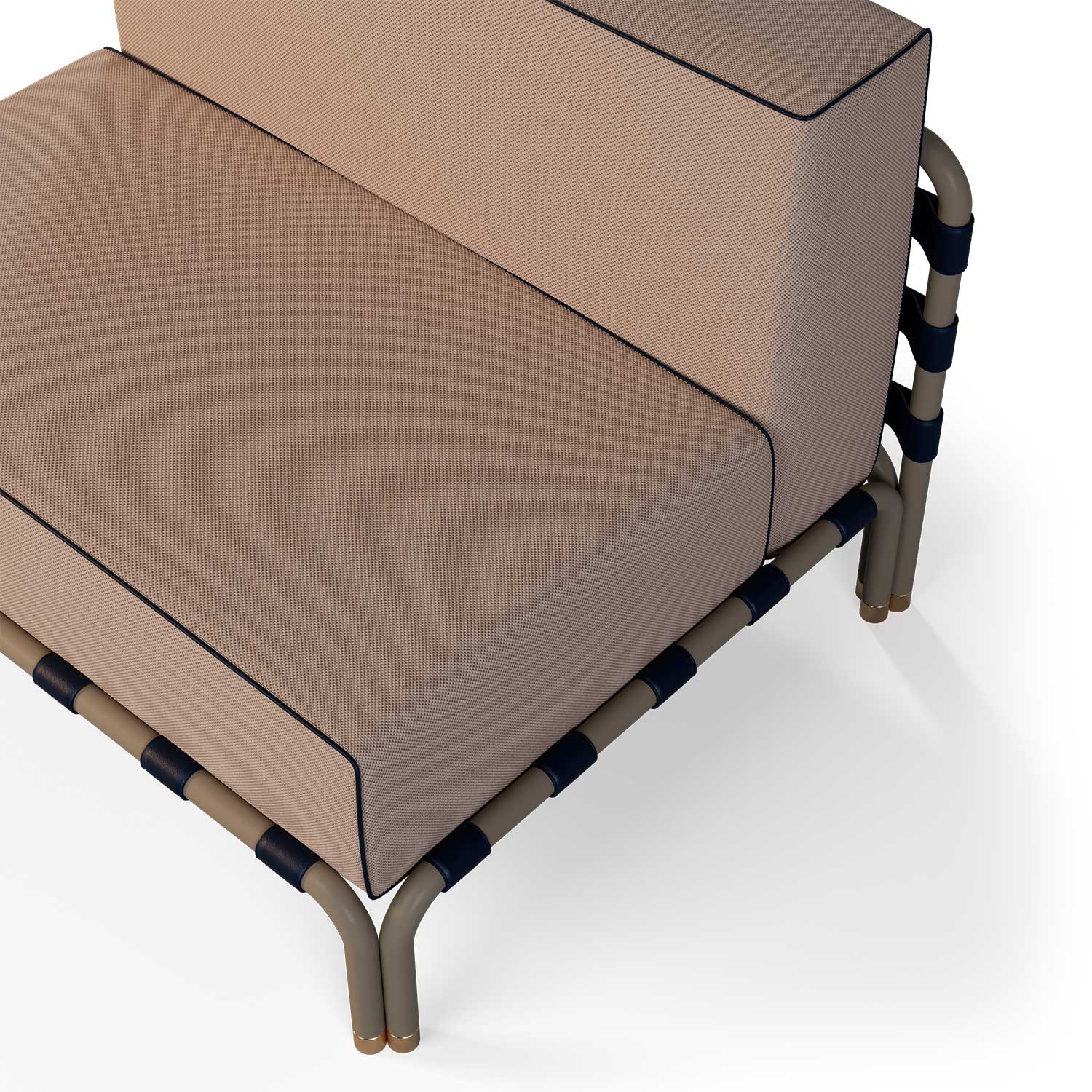 HOUND Modular Sofa - Canapé modulable d'extérieur haut de gamme personnalisable