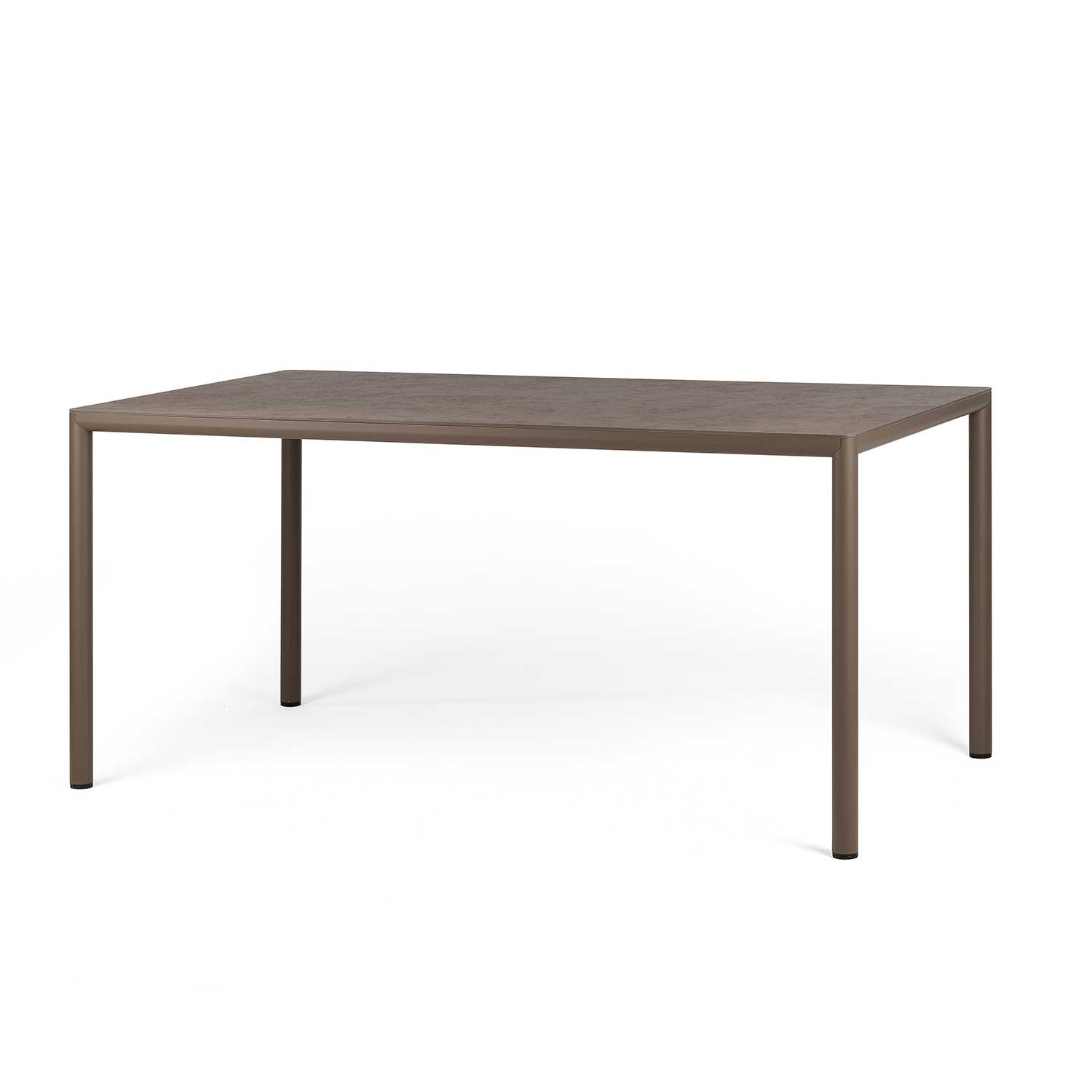 PIAVE - Table à manger extérieur avec plateau stratifié