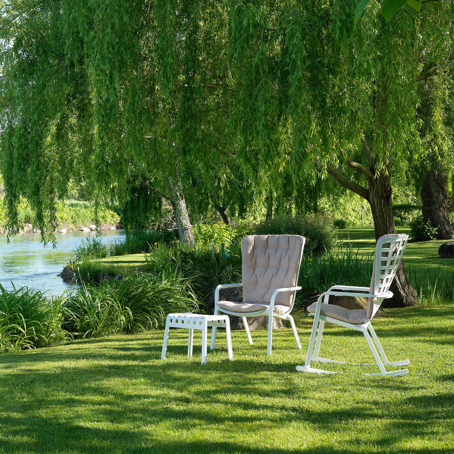 FOLIO - Fauteuil d'extérieur design étanche et résistant