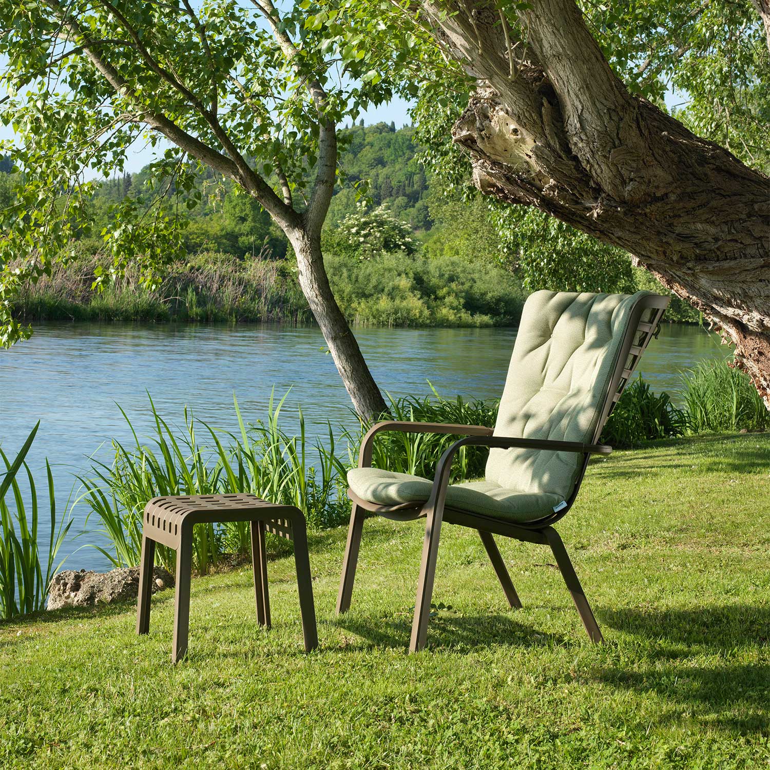 FOLIO - Fauteuil d'extérieur design étanche et résistant