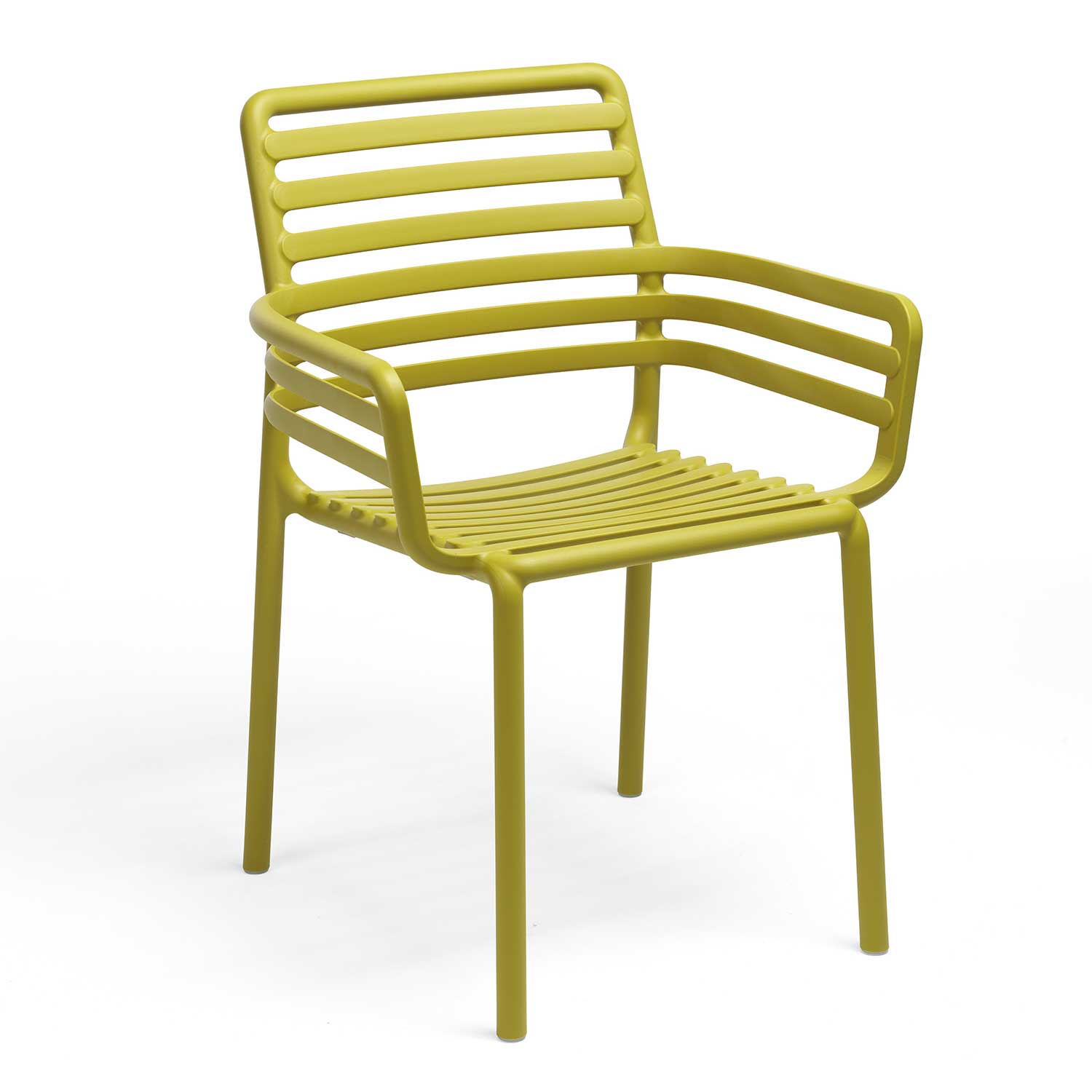 DOGA Armchair - Chaise d'extérieur design empilable avec accoudoirs