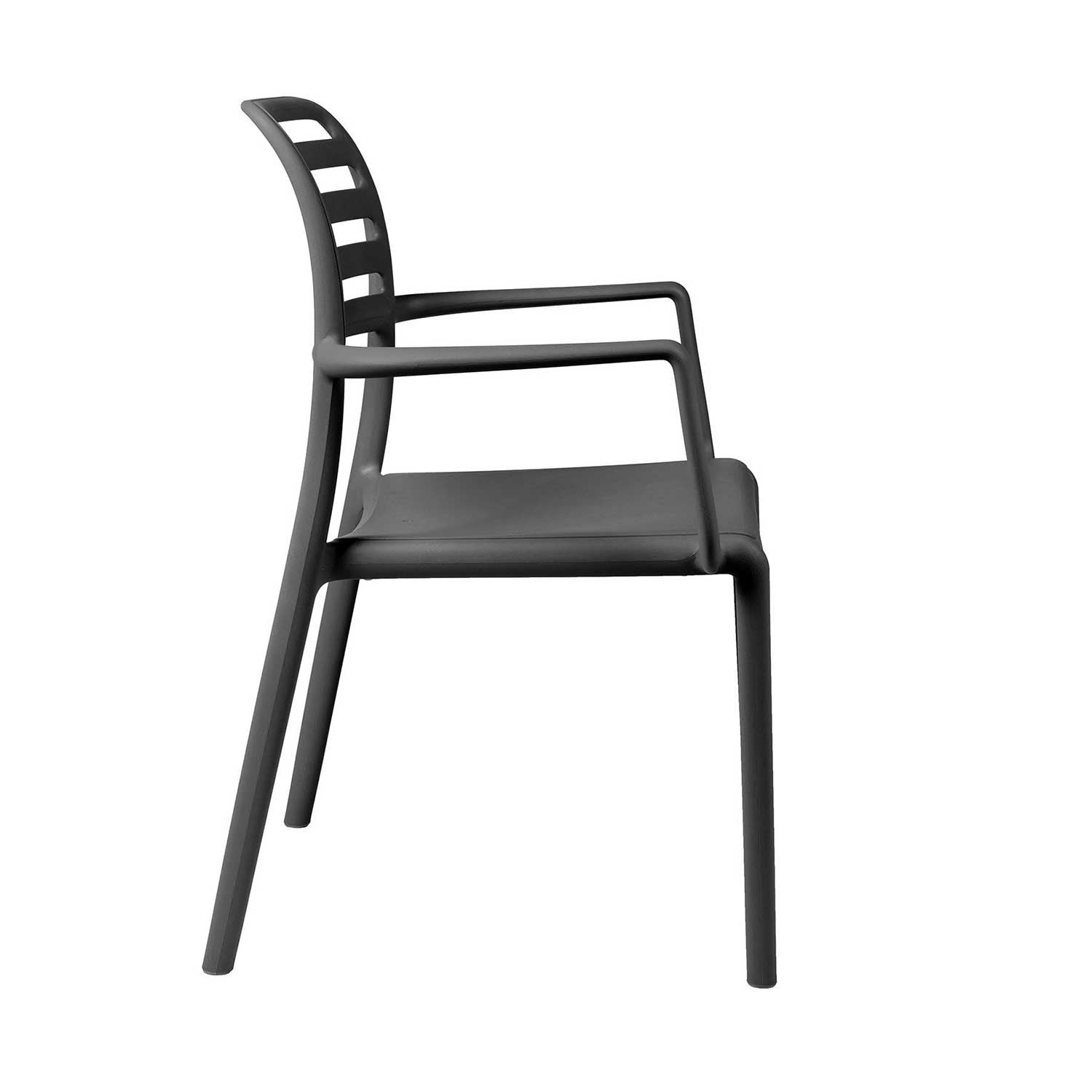 COSTA - Chaise d'extérieur design avec accoudoirs