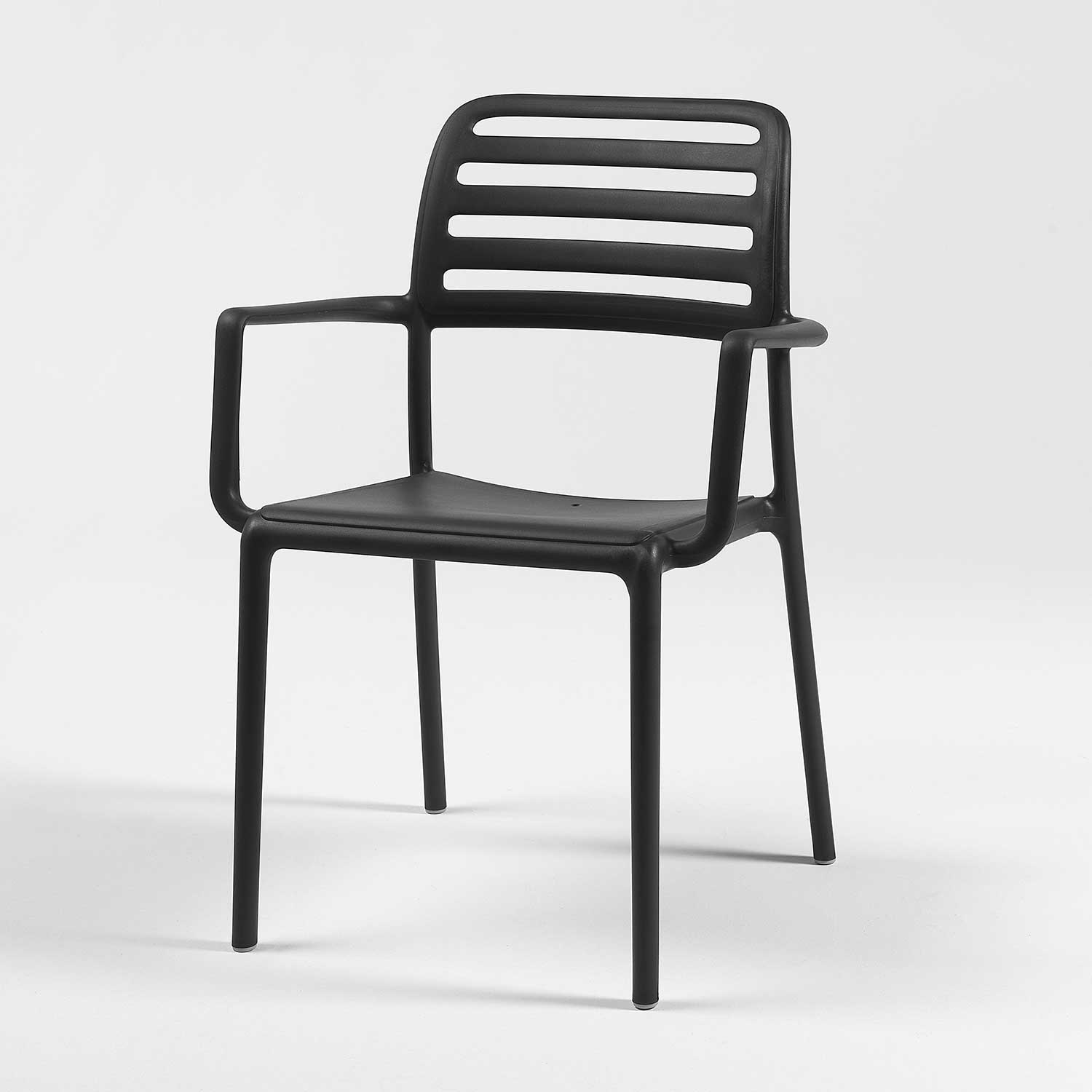 COSTA - Chaise d'extérieur design avec accoudoirs