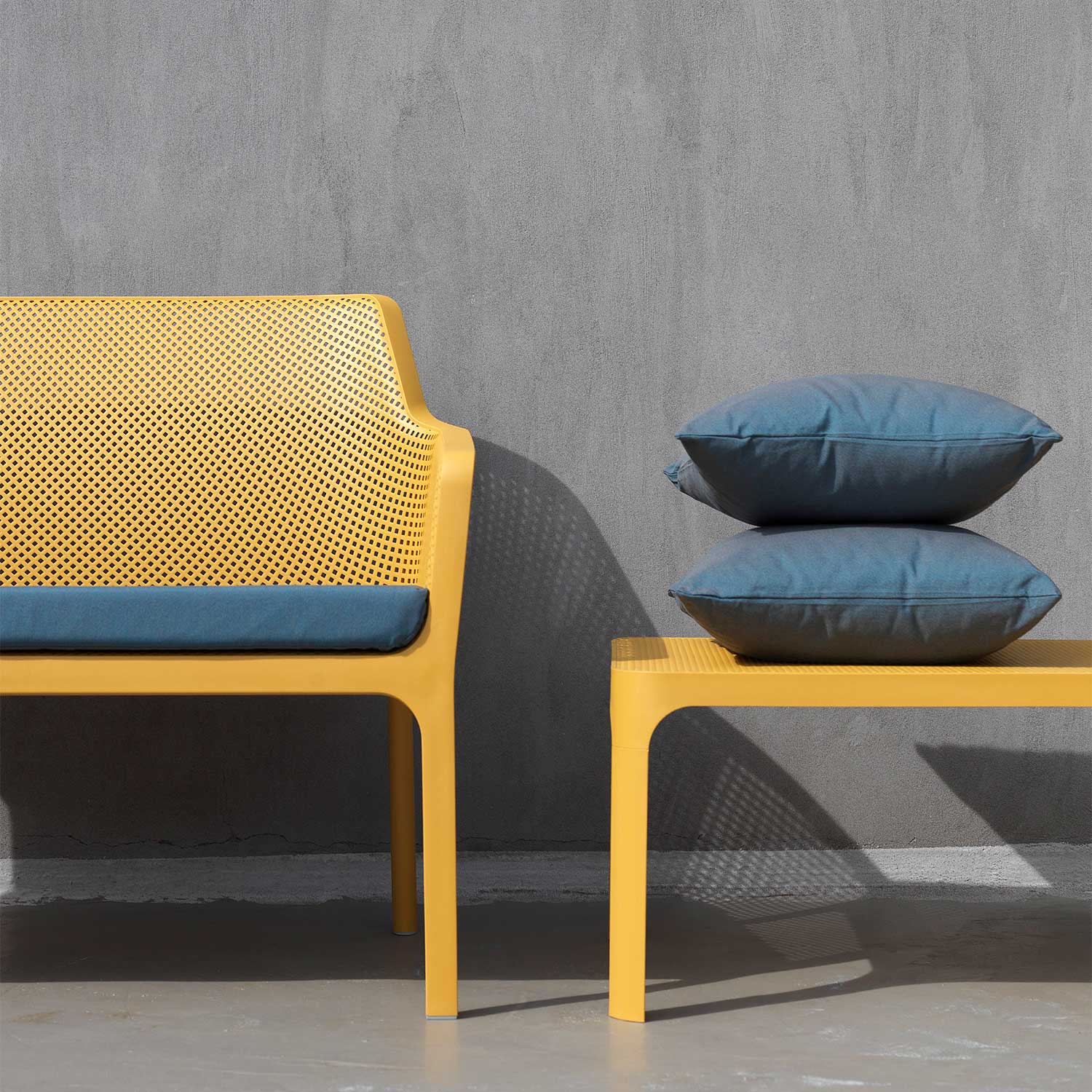 NET Bench - Waterproof and durable designer outdoor bench