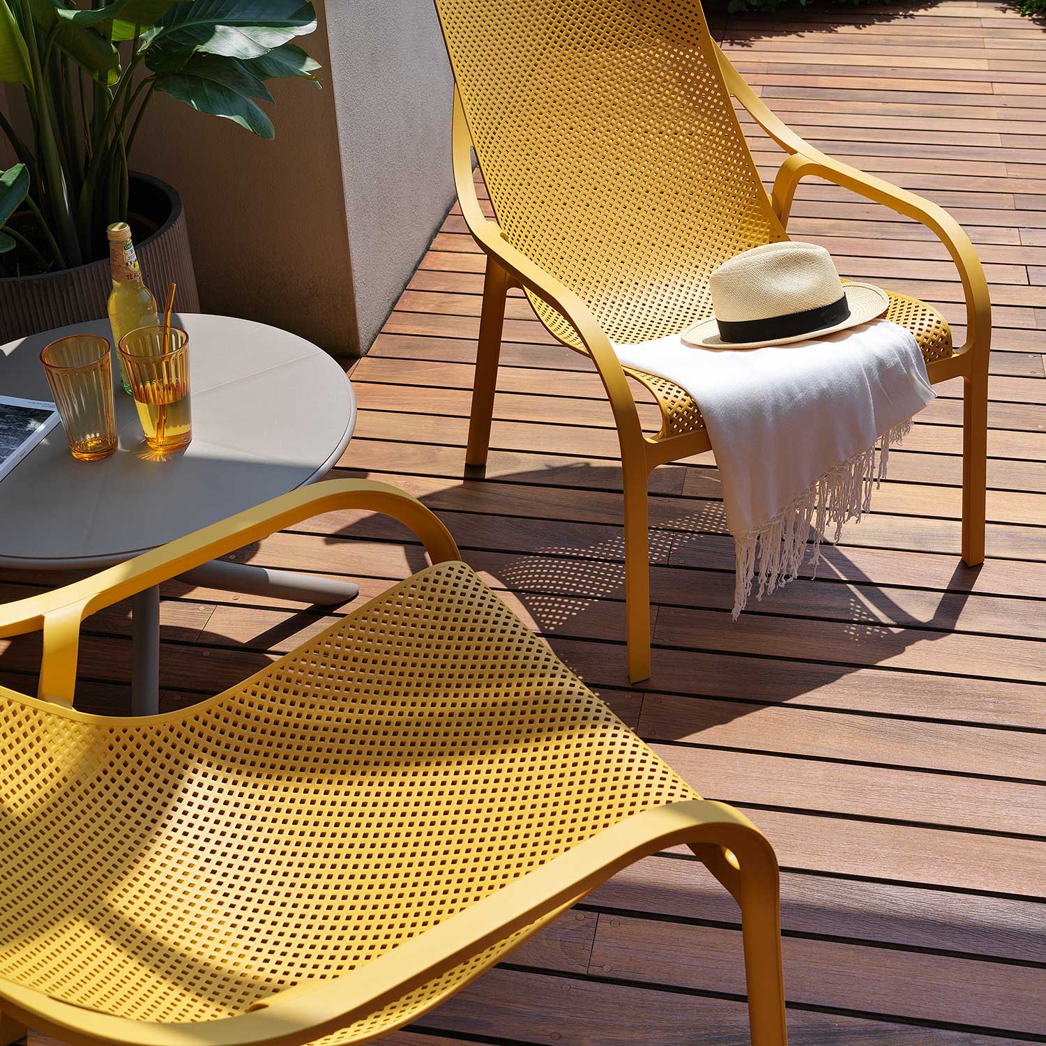 NET Lounge - Chaise longue d'extérieur design