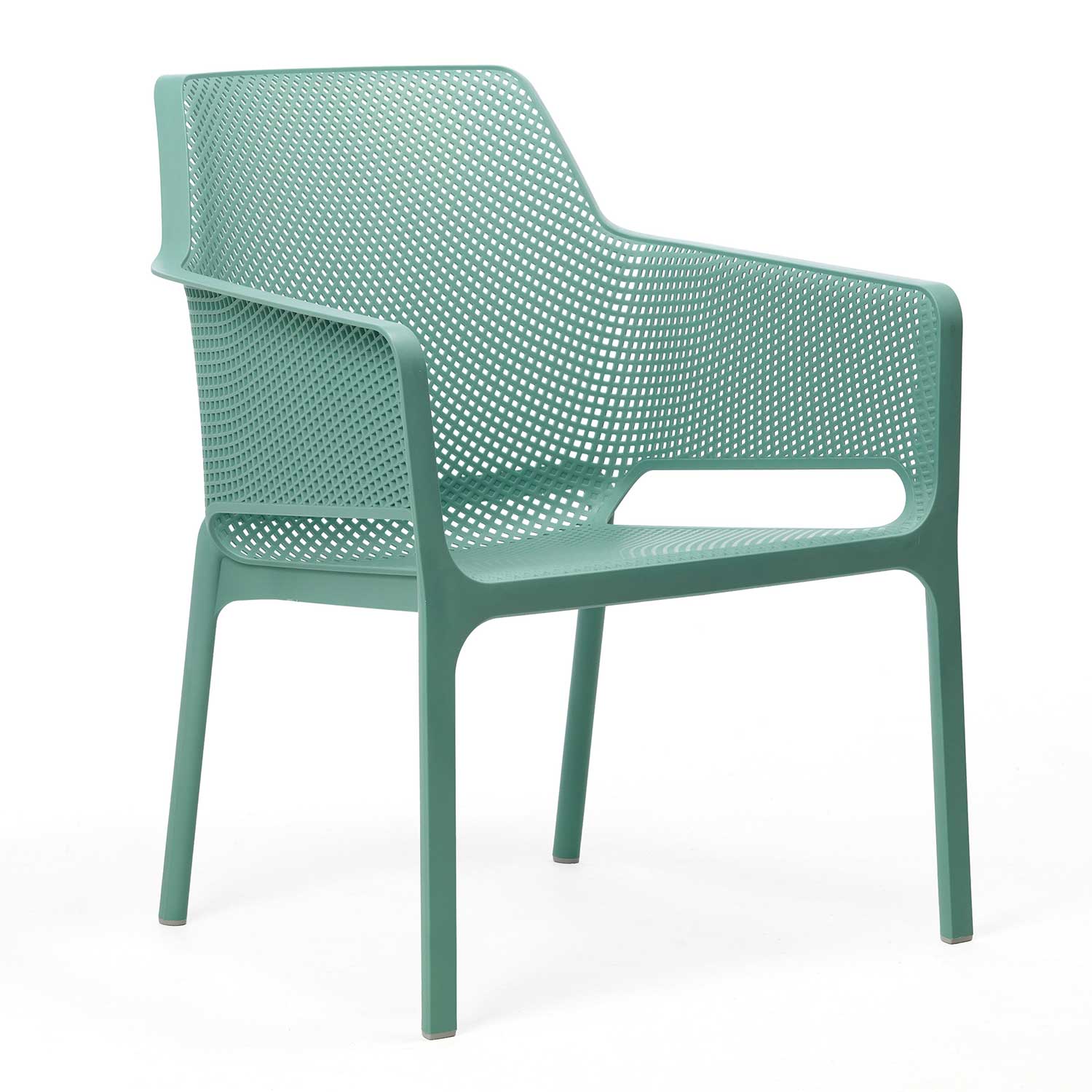 NET Relax - Designer outdoor chair with armrests