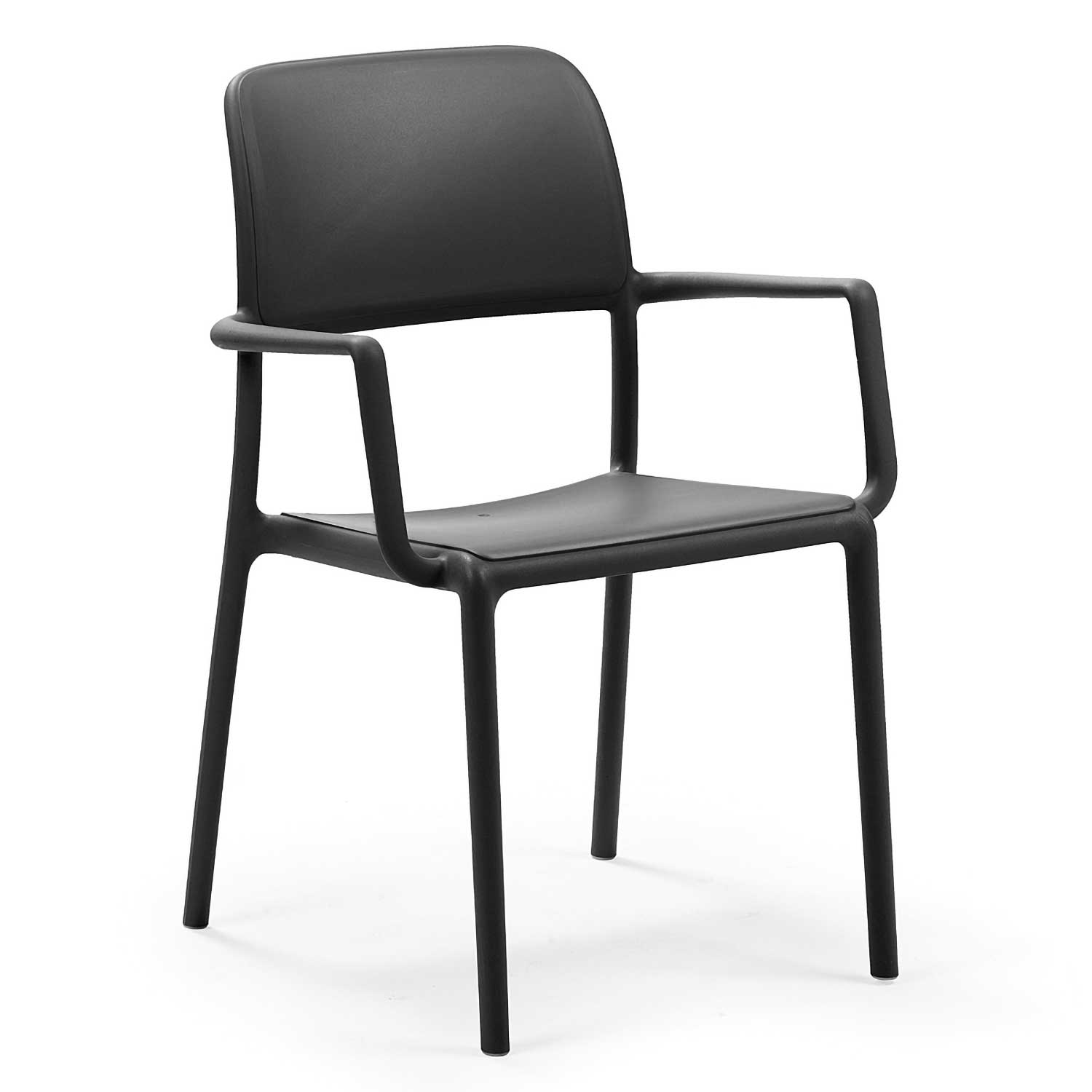 RIVA - Chaise d'extérieur design avec accoudoirs