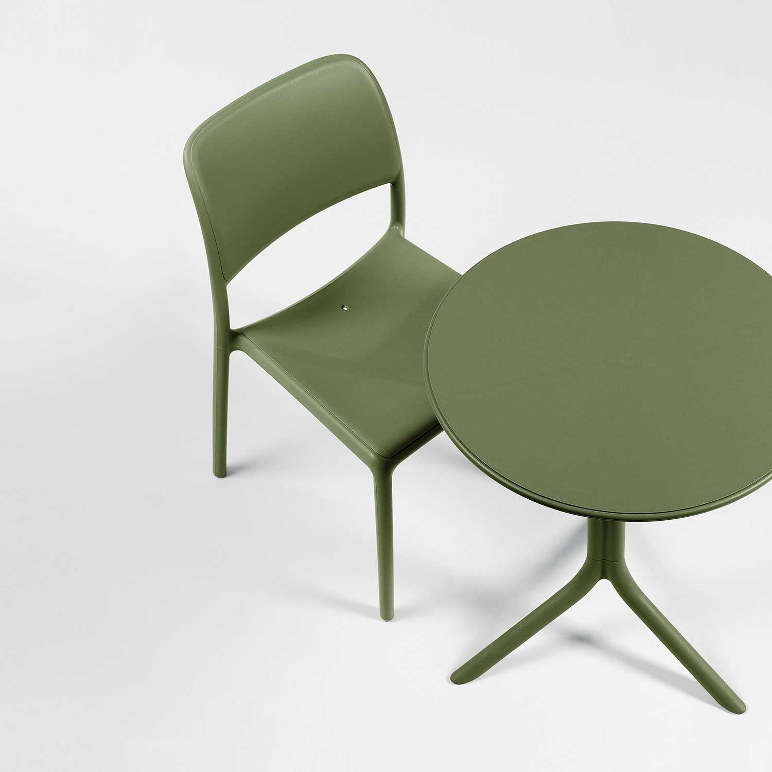 RIVA Bistrot - Chaise d'extérieur design empilable