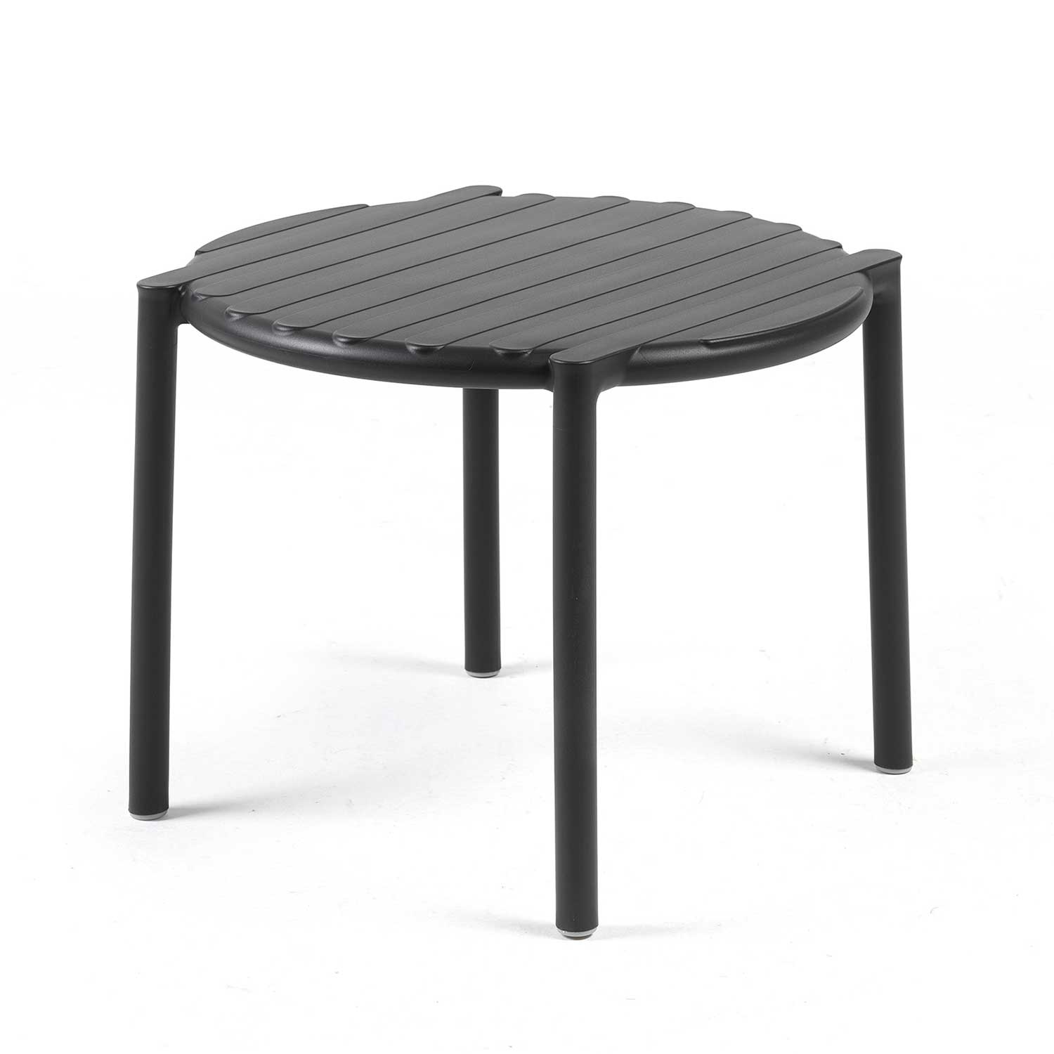 DOGA - Table basse d'extérieur plateau lattes design