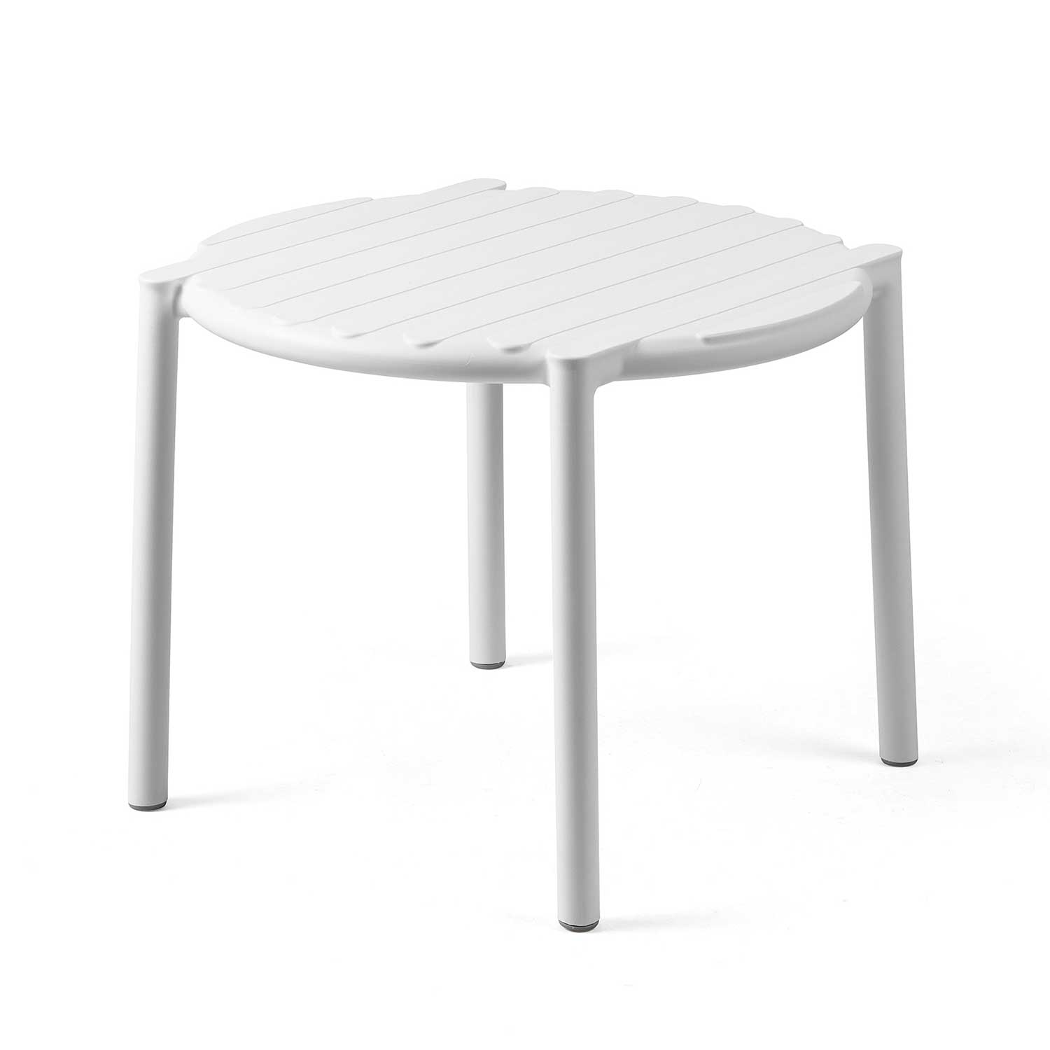 DOGA - Table basse d'extérieur plateau lattes design