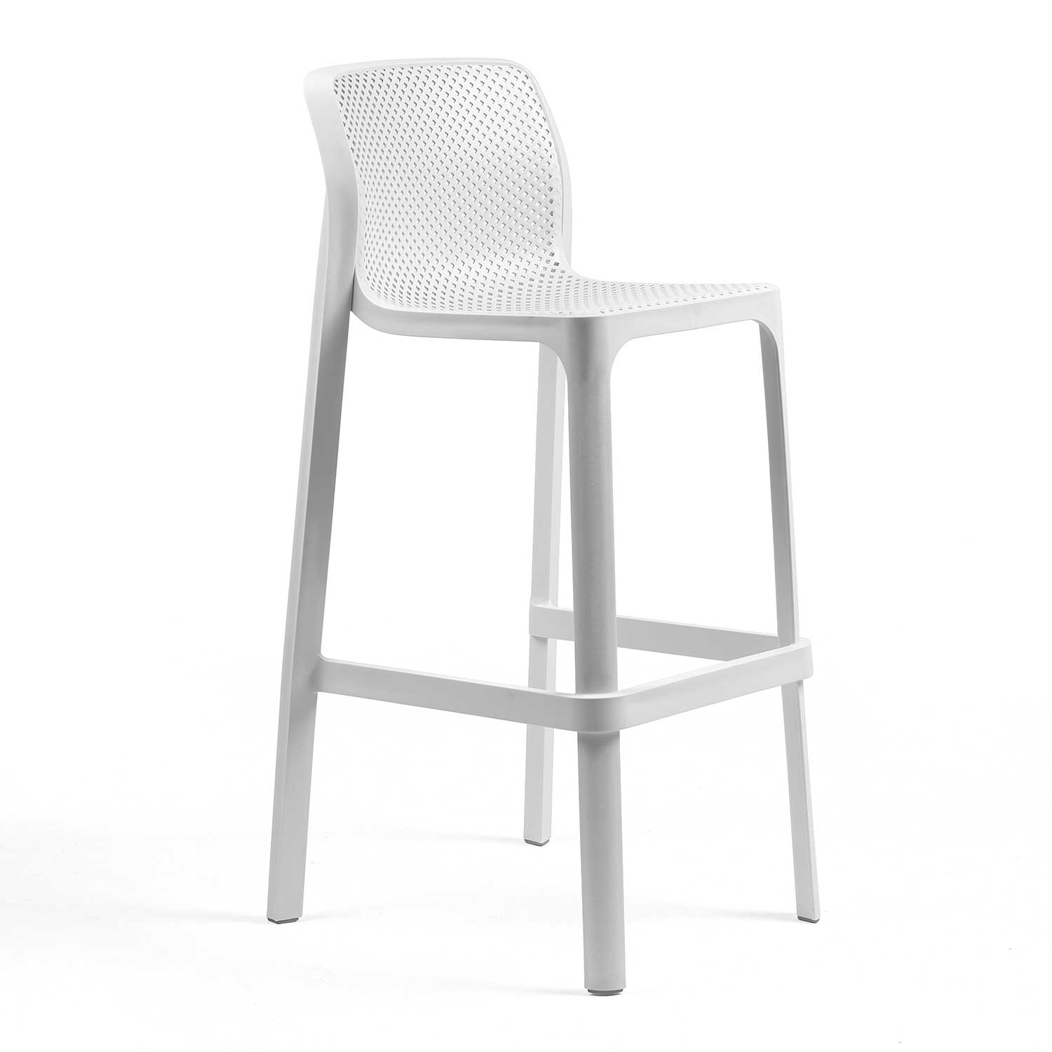 NET Stool - Stackable designer outdoor stool