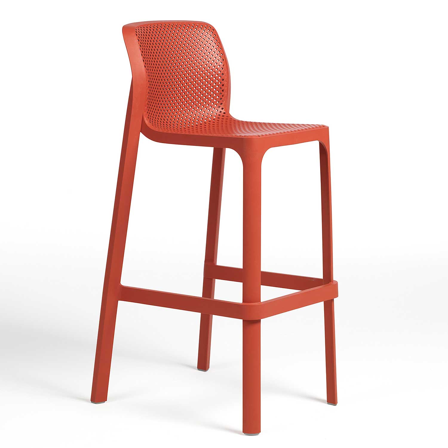 NET Stool - Stackable designer outdoor stool