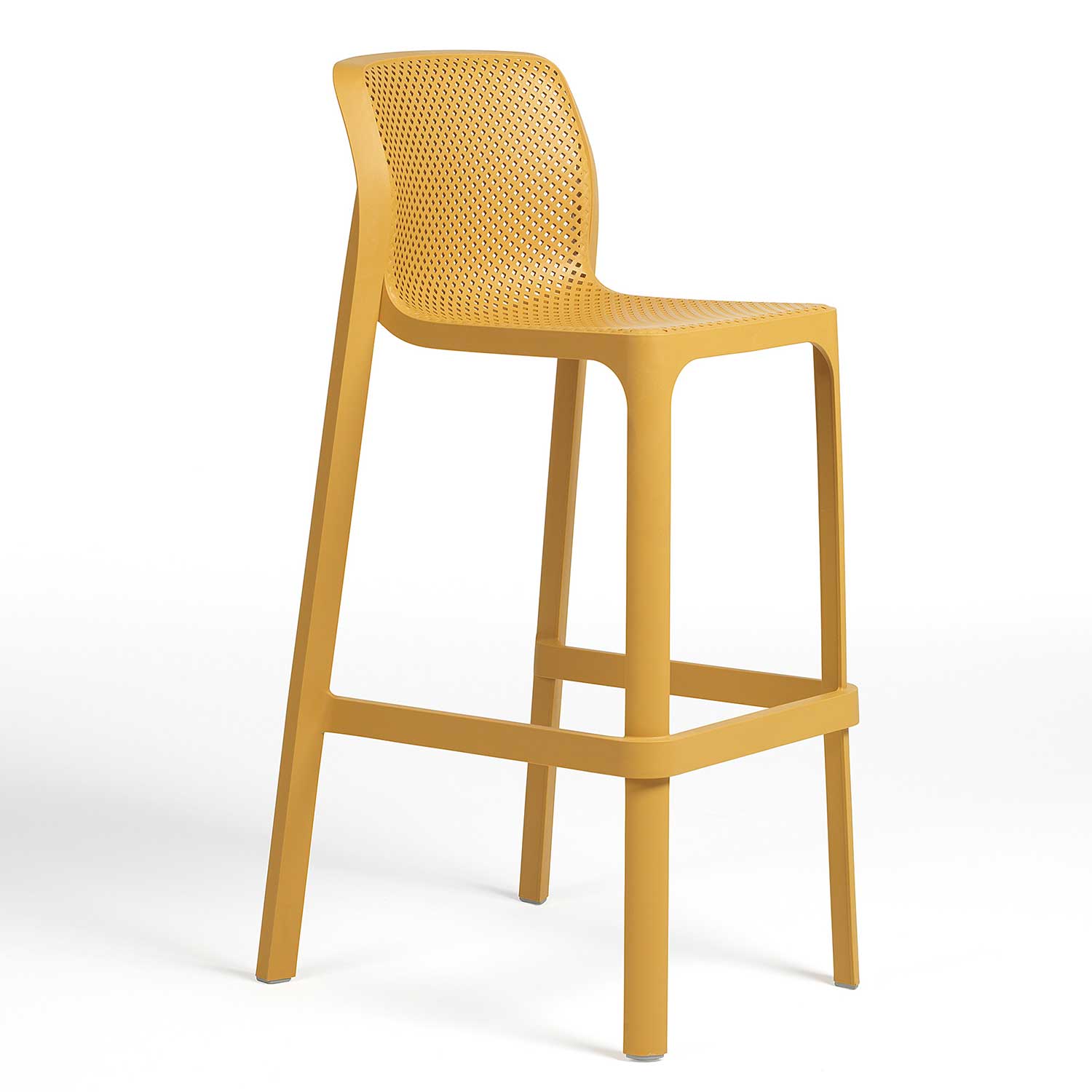 NET Stool - Stackable designer outdoor stool