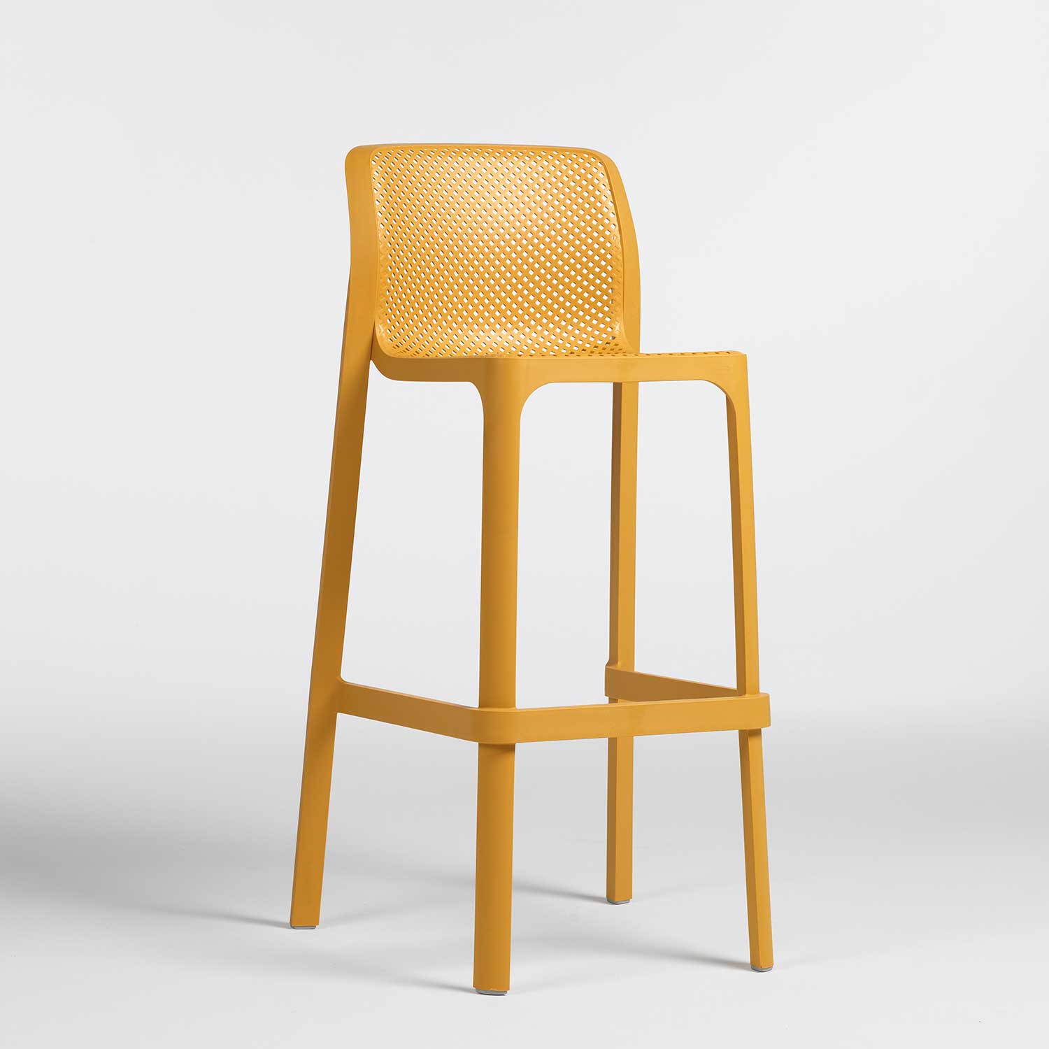 NET Stool - Stackable designer outdoor stool