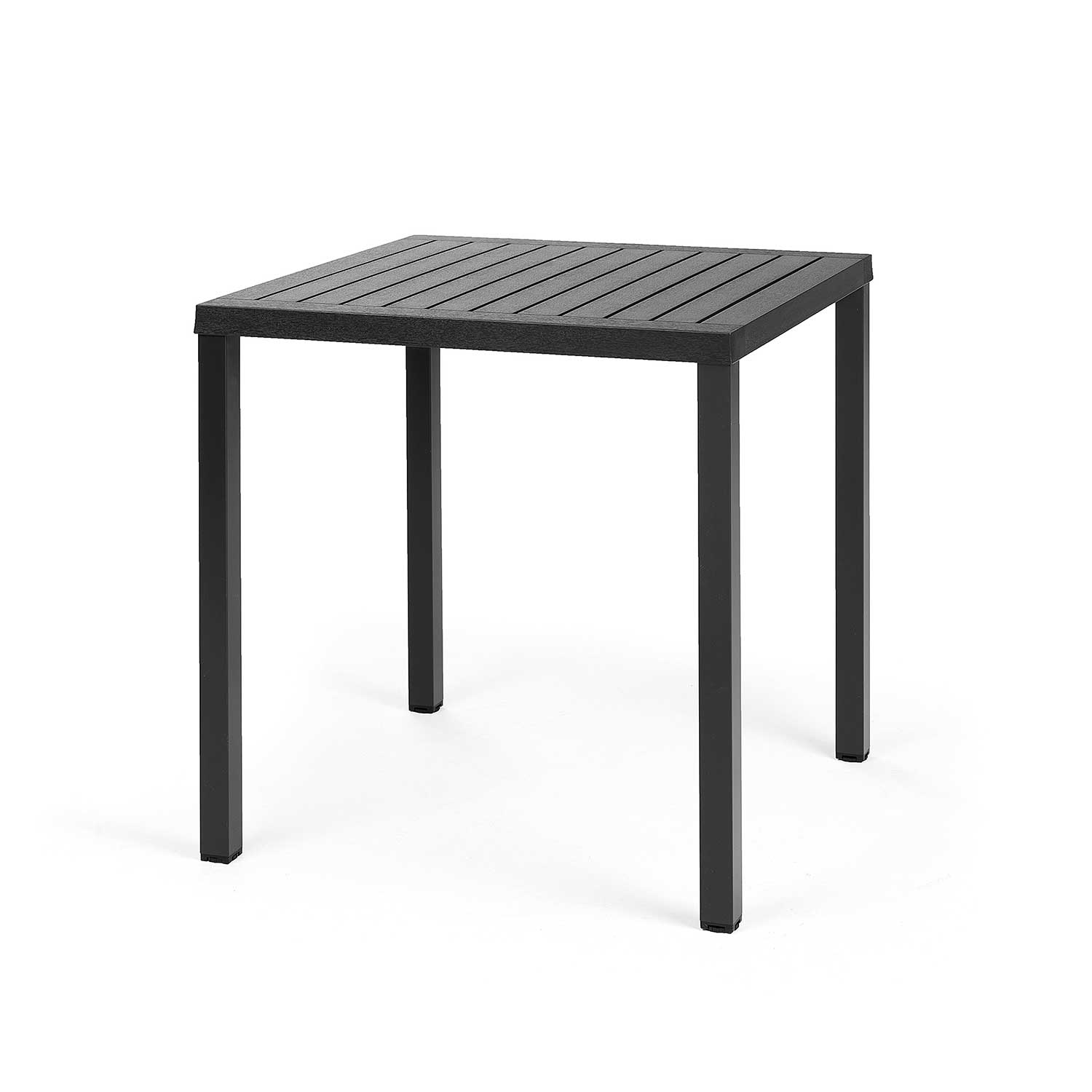 CUBE - Petite table carrée de jardin design moderne