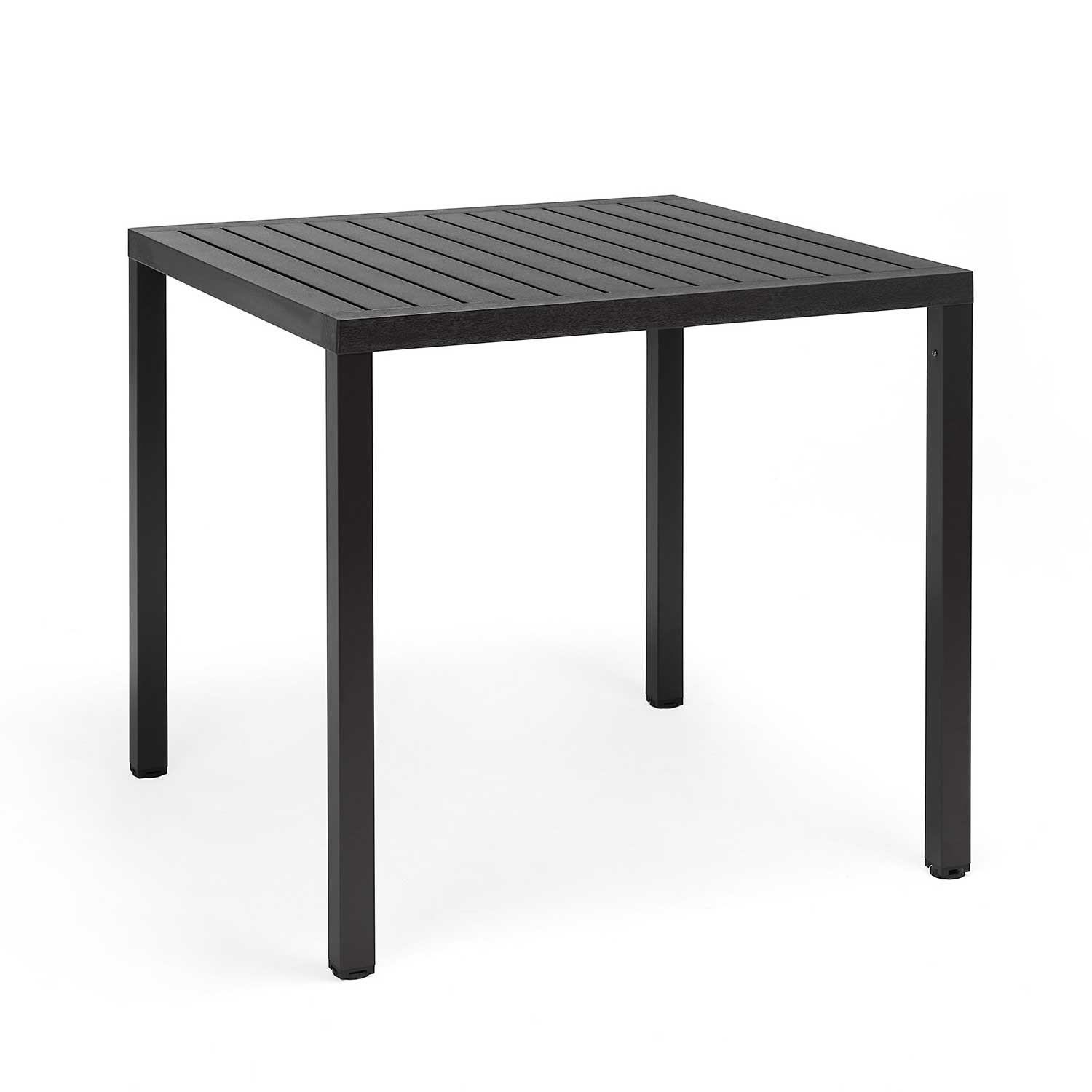 CUBE - Petite table carrée de jardin design moderne
