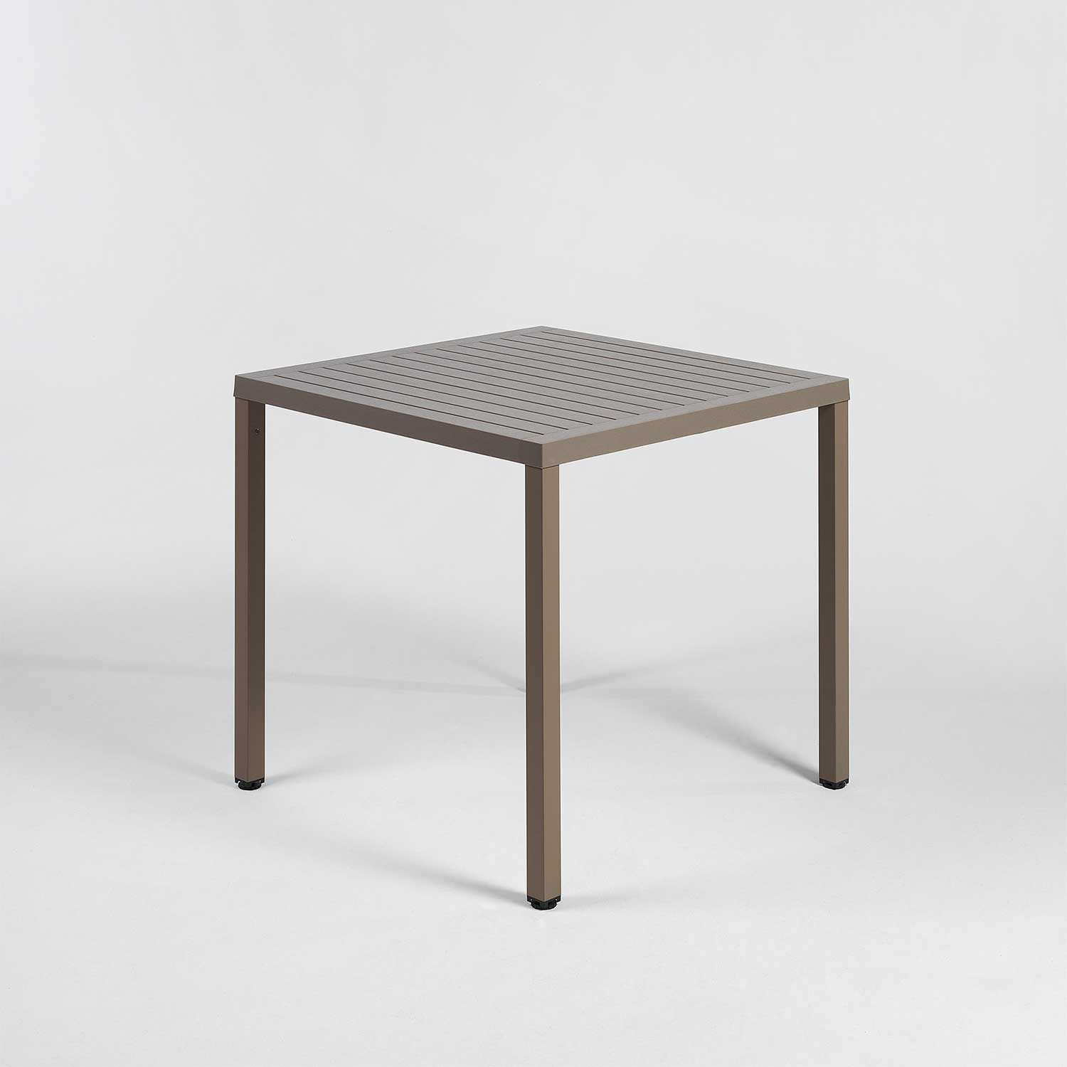 CUBE - Petite table carrée de jardin design moderne
