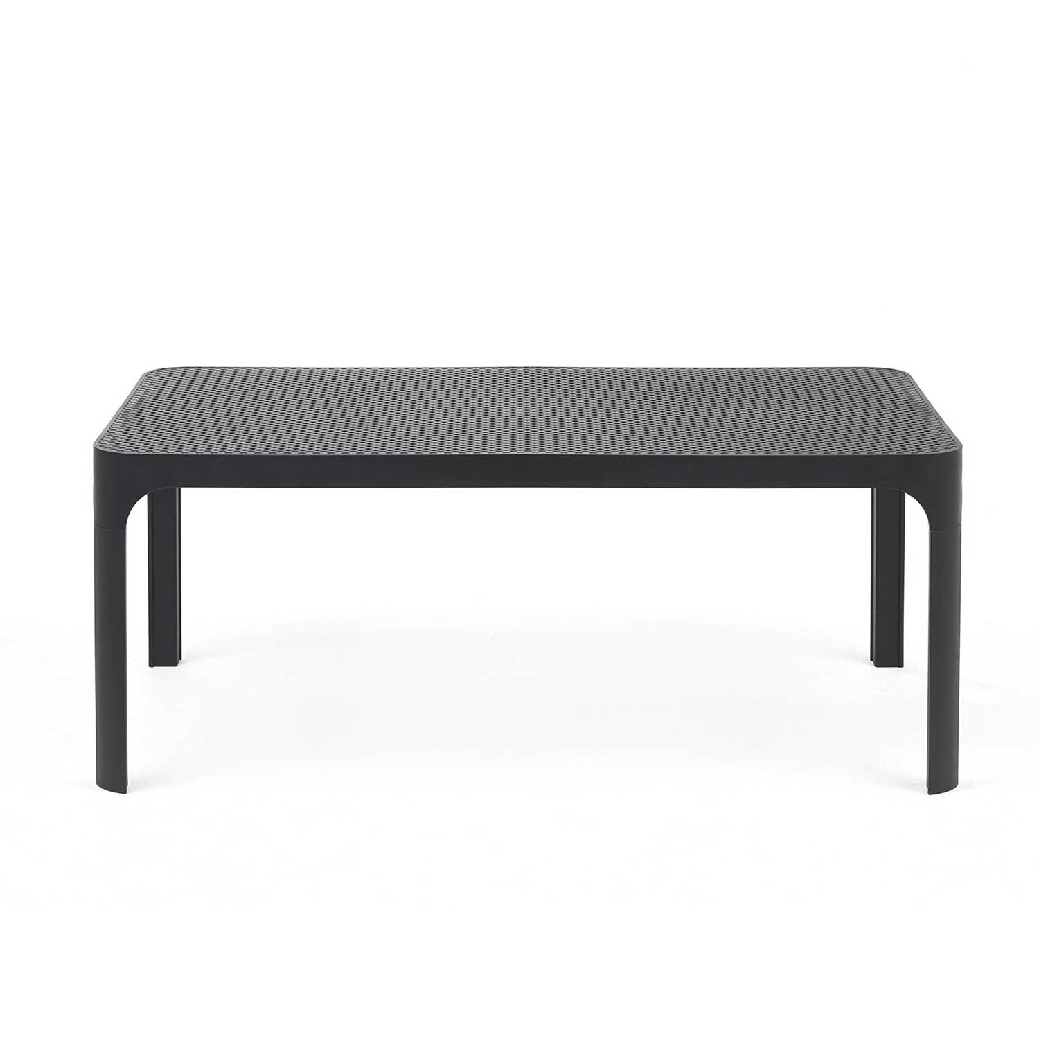 NET Table - Table basse d'extérieur rectangulaire en résine