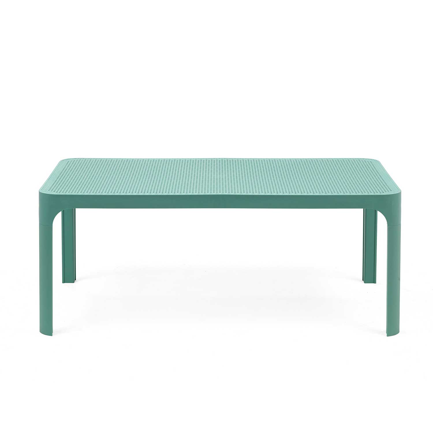 NET Table - Table basse d'extérieur rectangulaire en résine