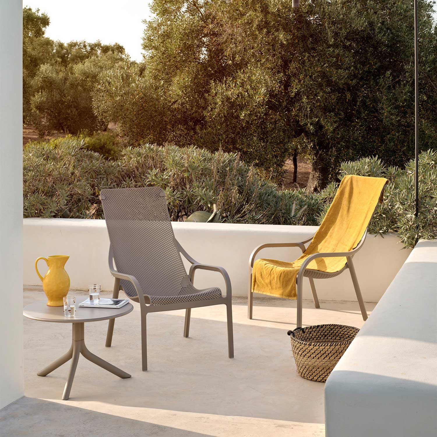 SPRITZ - Table basse extérieur de salon de jardin