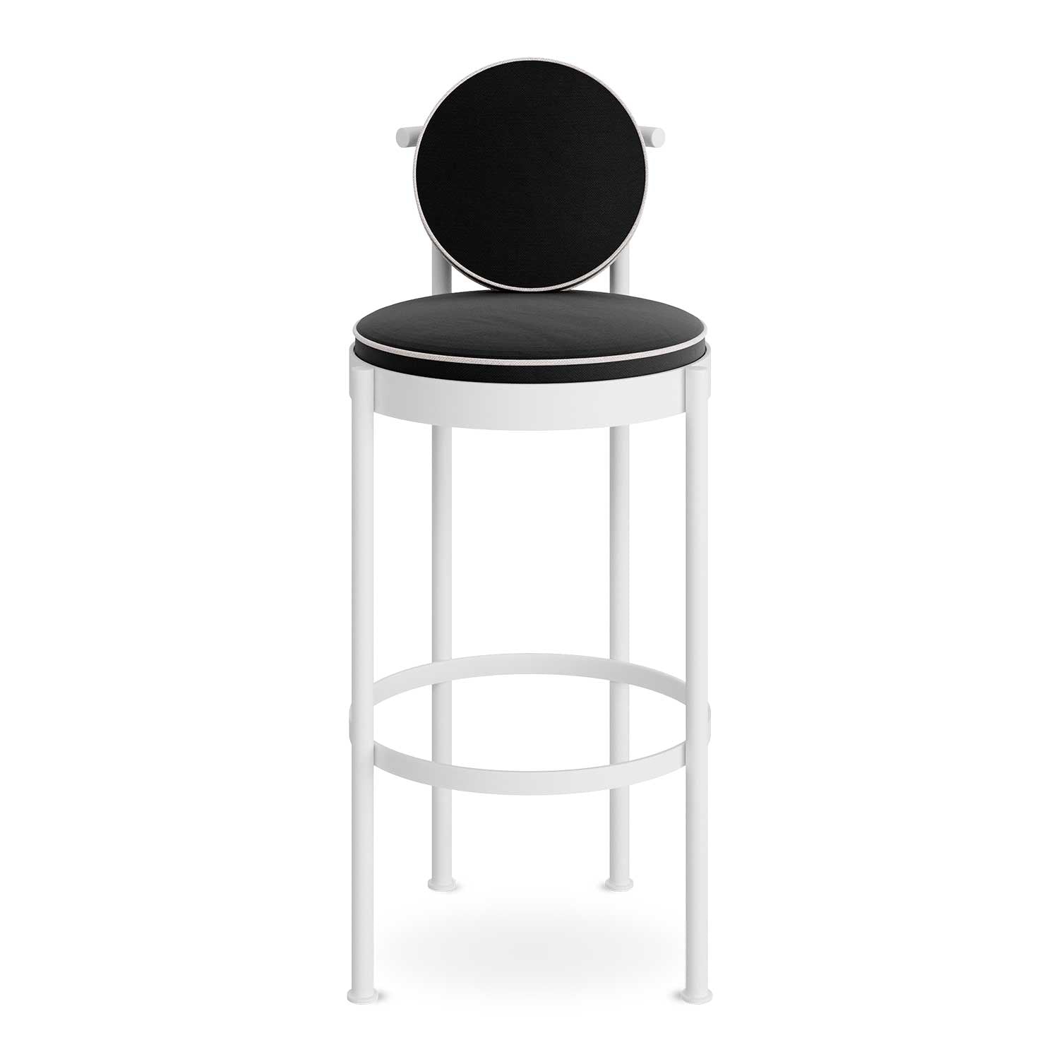 TRACE Bar Chair - Outdoor bar stool with premium backrest