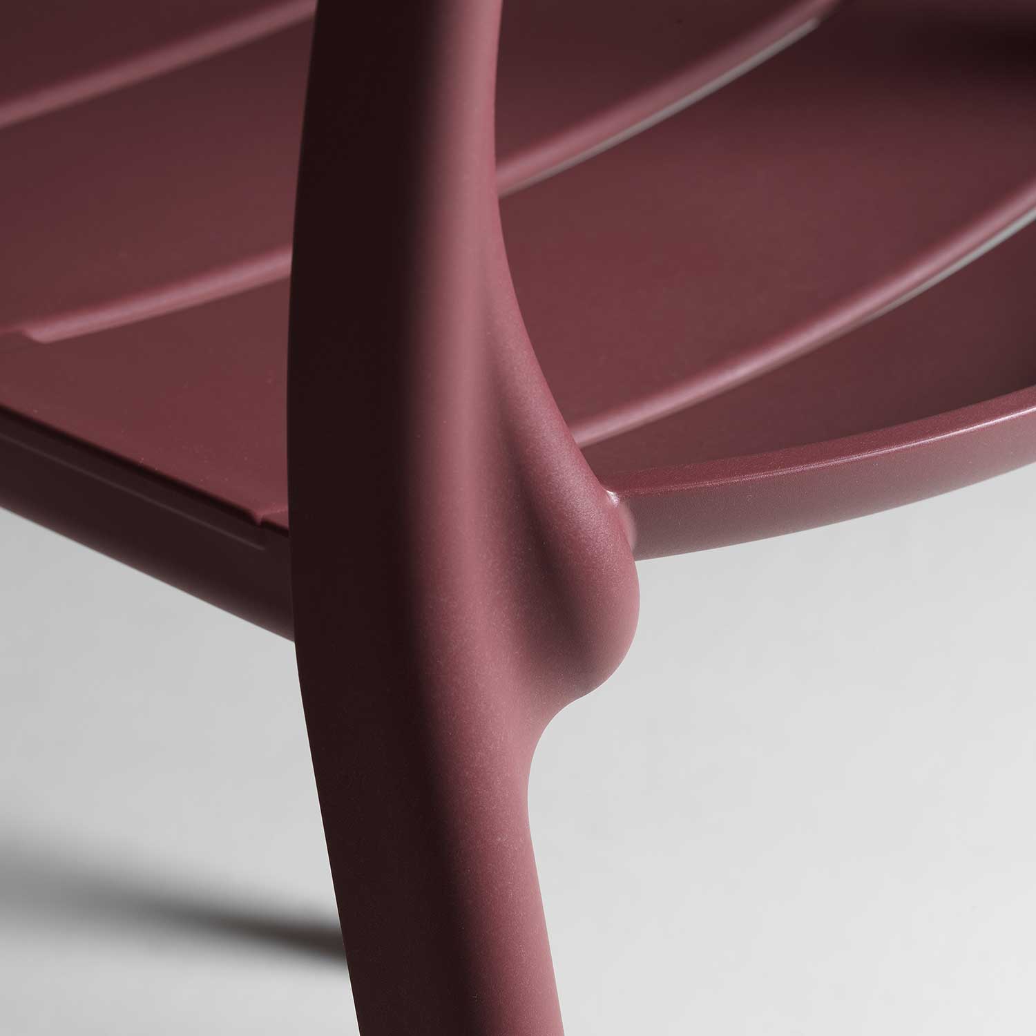 CASSIA Bistrot - Chaise d'extérieur design empilable