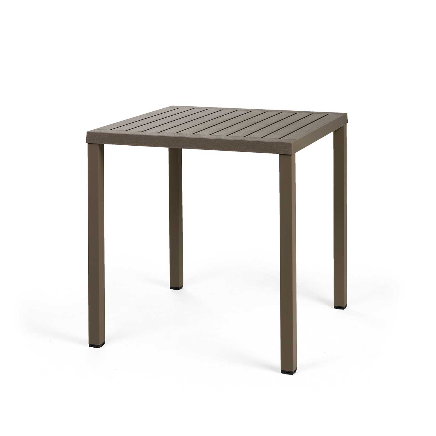 CUBE - Petite table carrée de jardin design moderne