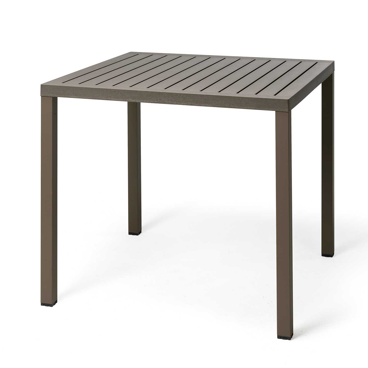 CUBE - Petite table carrée de jardin design moderne