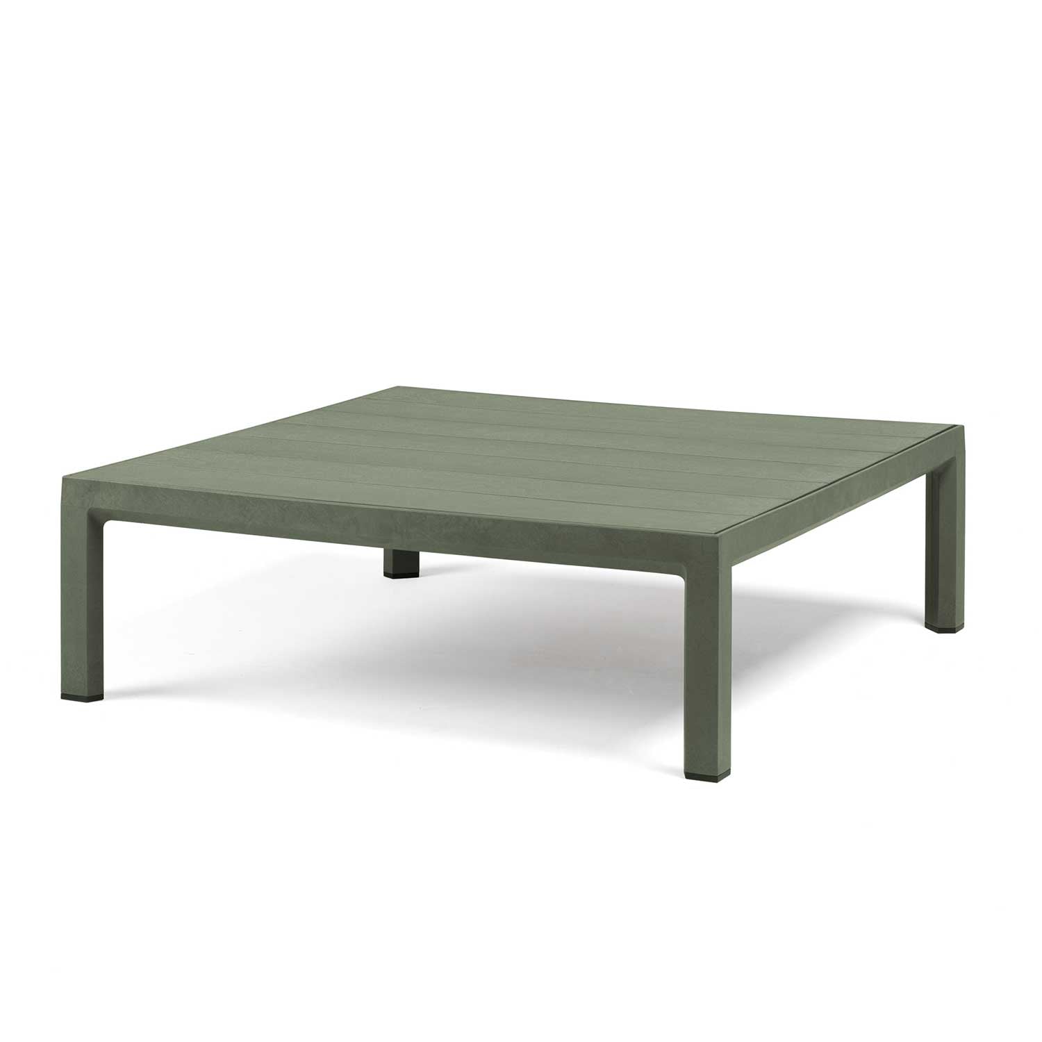 MAXIMO 80 - Table basse carrée extérieur en résine effet mat