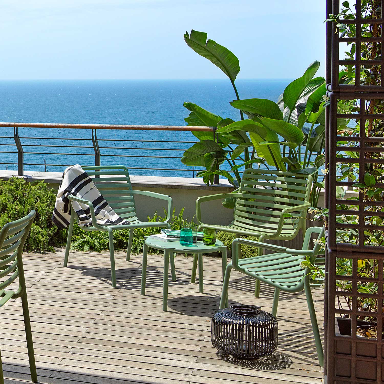 DOGA Relax - Fauteuil d'extérieur design empilable