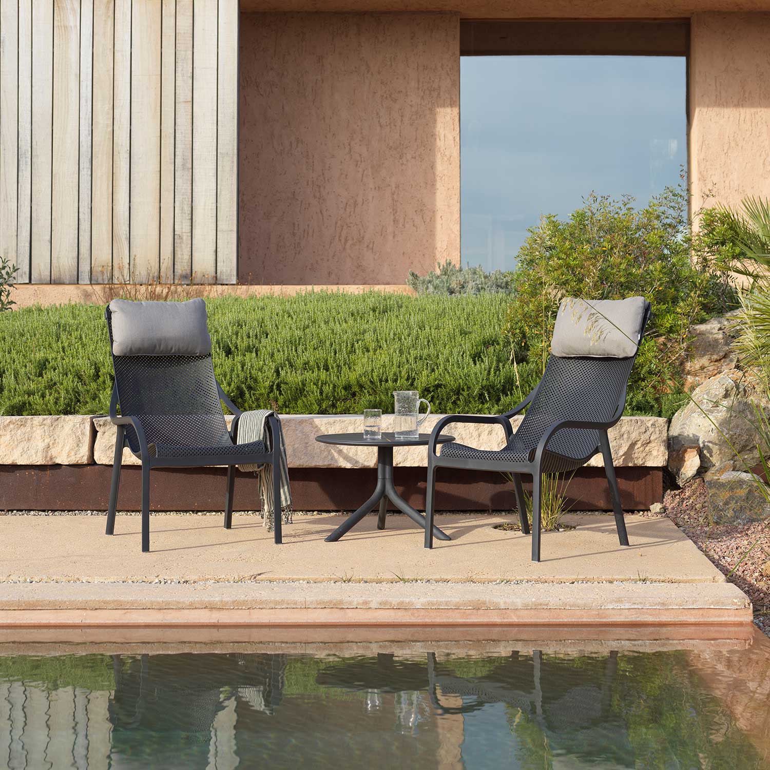 NET Lounge - Chaise longue d'extérieur design