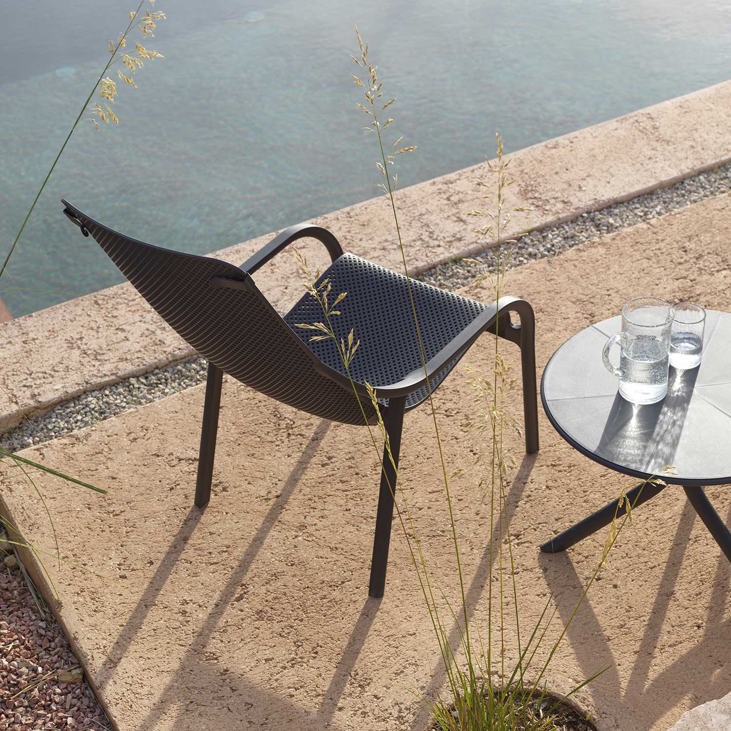 NET Lounge - Chaise longue d'extérieur design