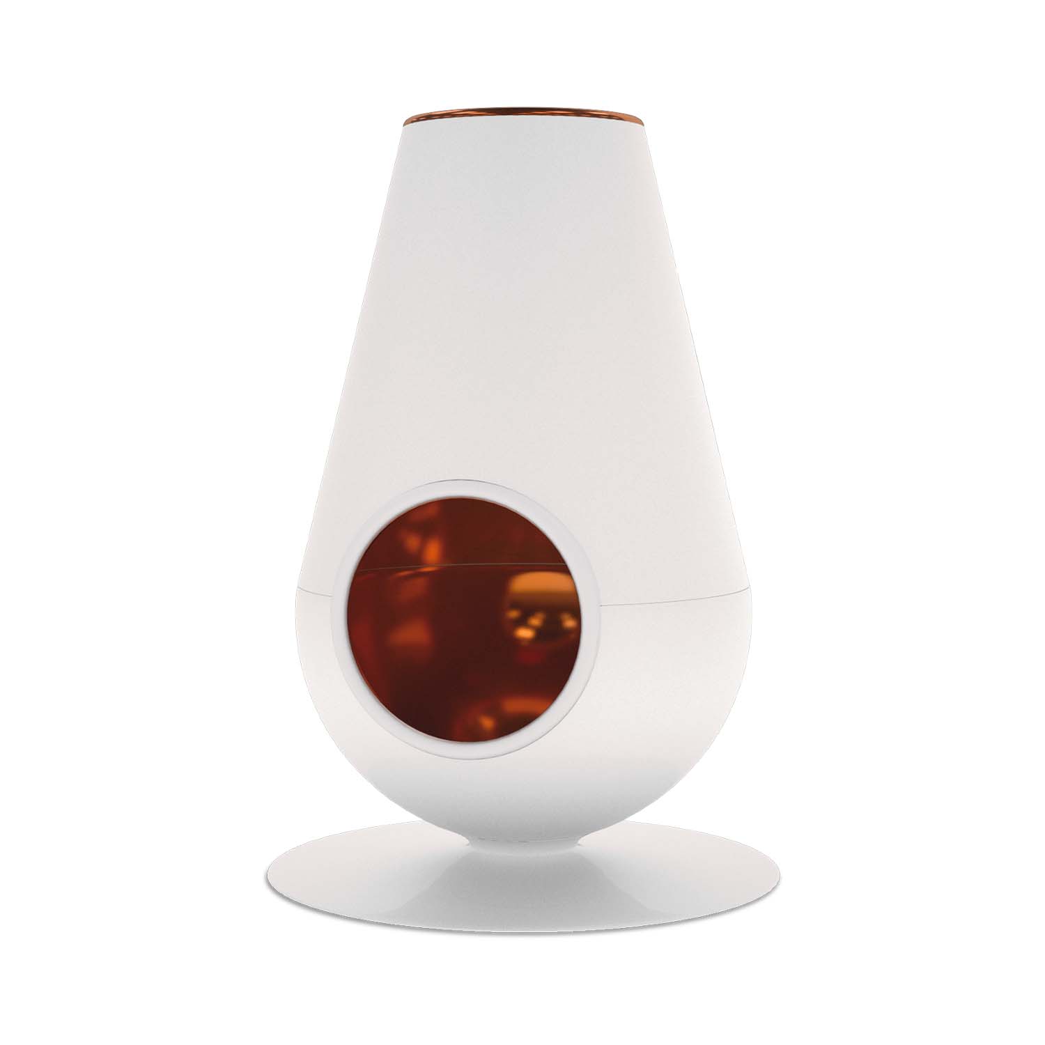 NOORI - Cheminée d'extérieur haut de gamme personnalisable