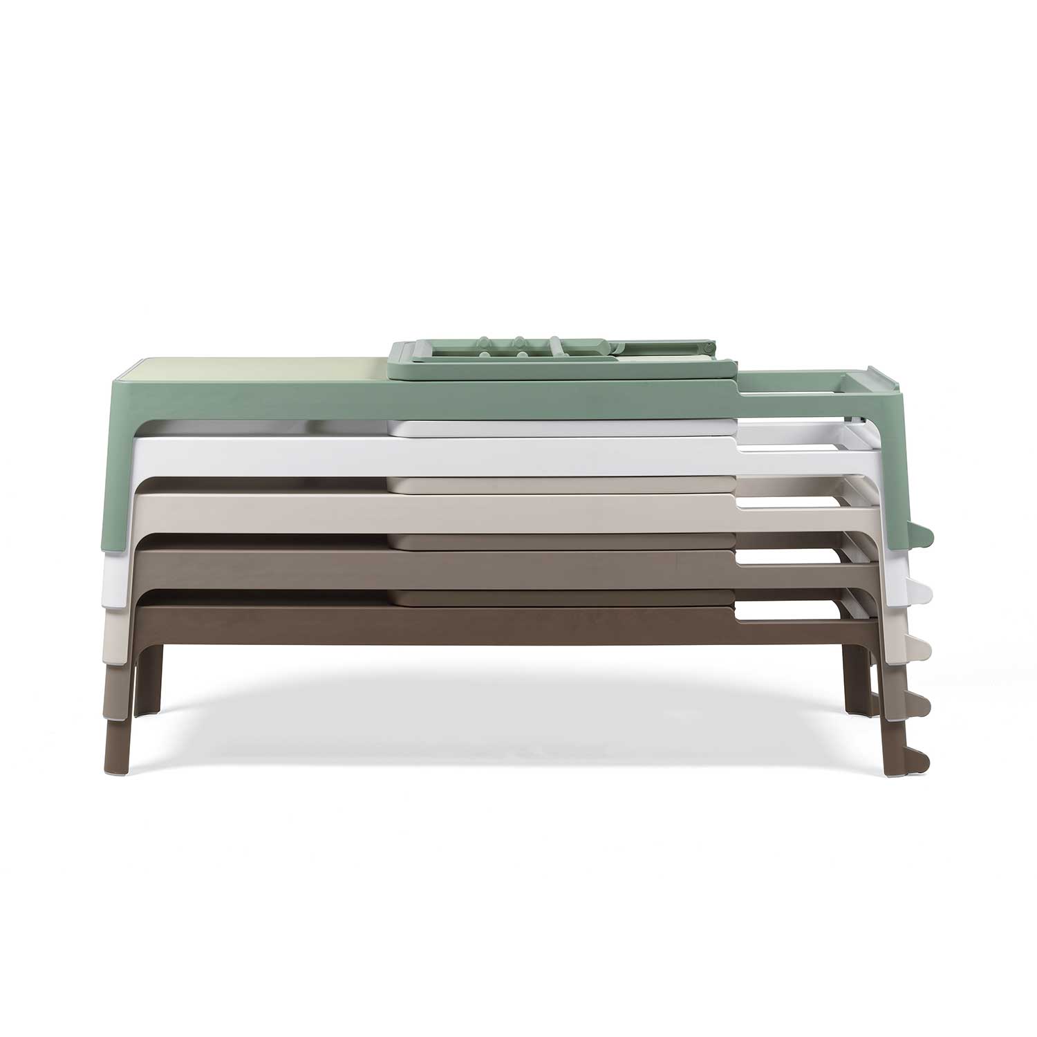 PLANO - Transat d'extérieur design résistant et empilable