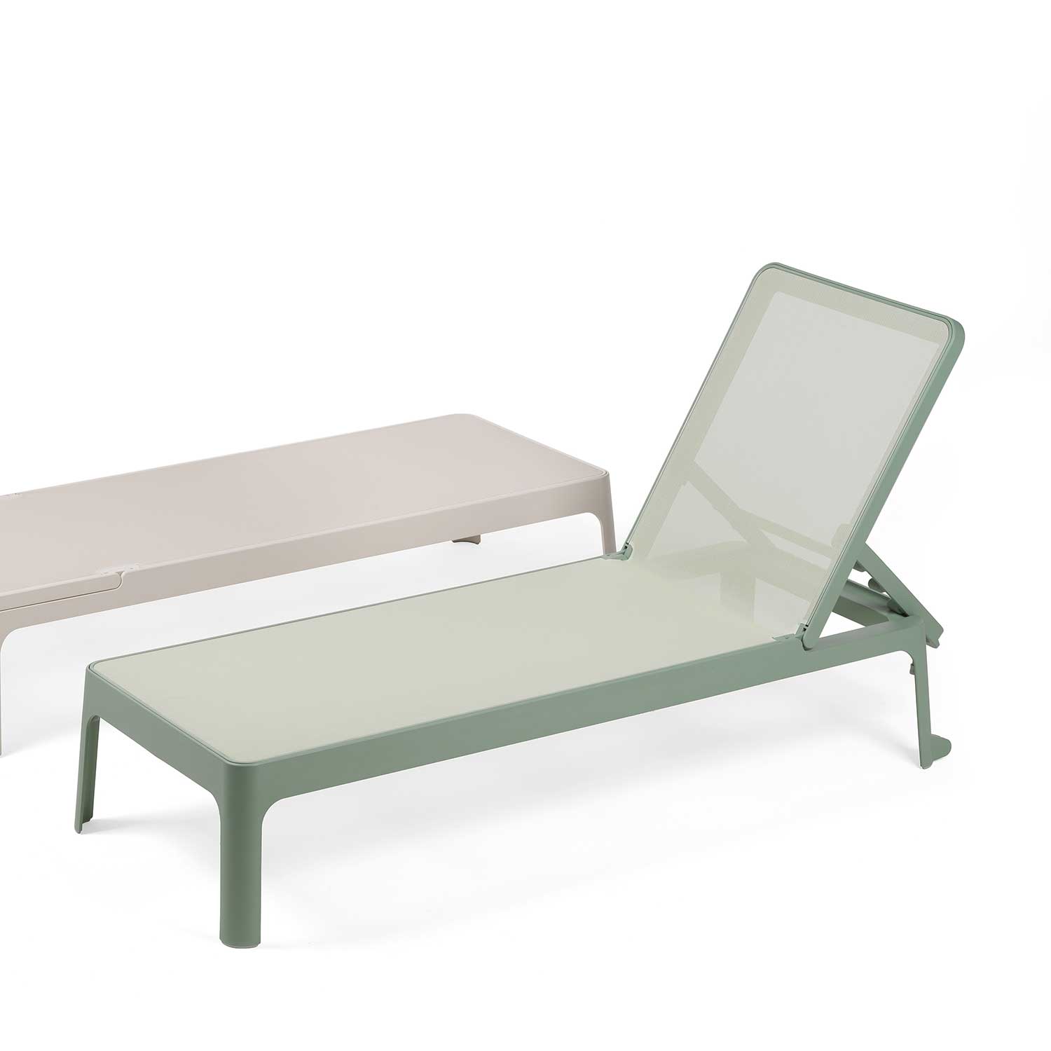 PLANO - Transat d'extérieur design résistant et empilable