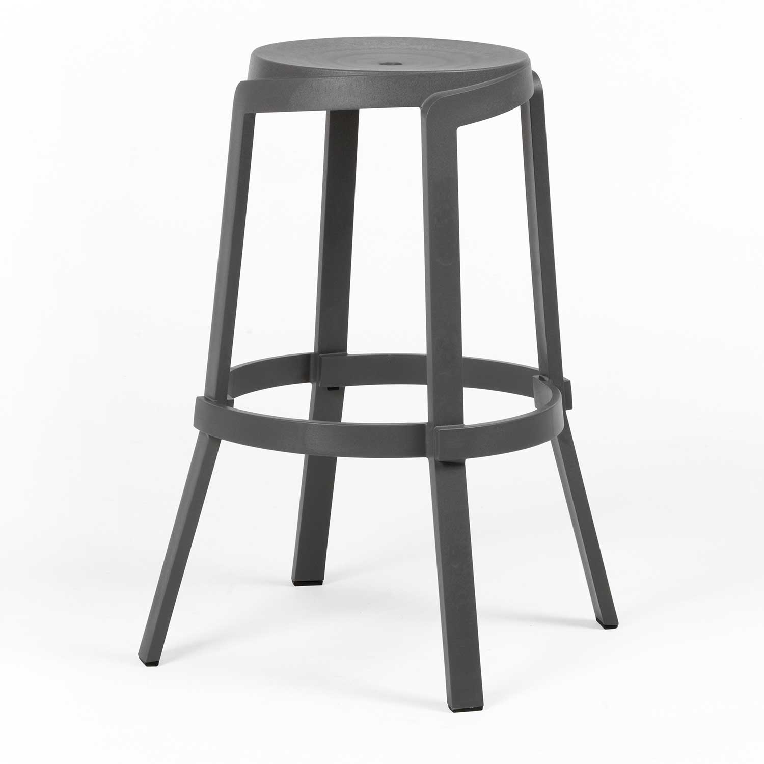 STACK Maxi - Tabouret d'extérieur design empilable sans dossier