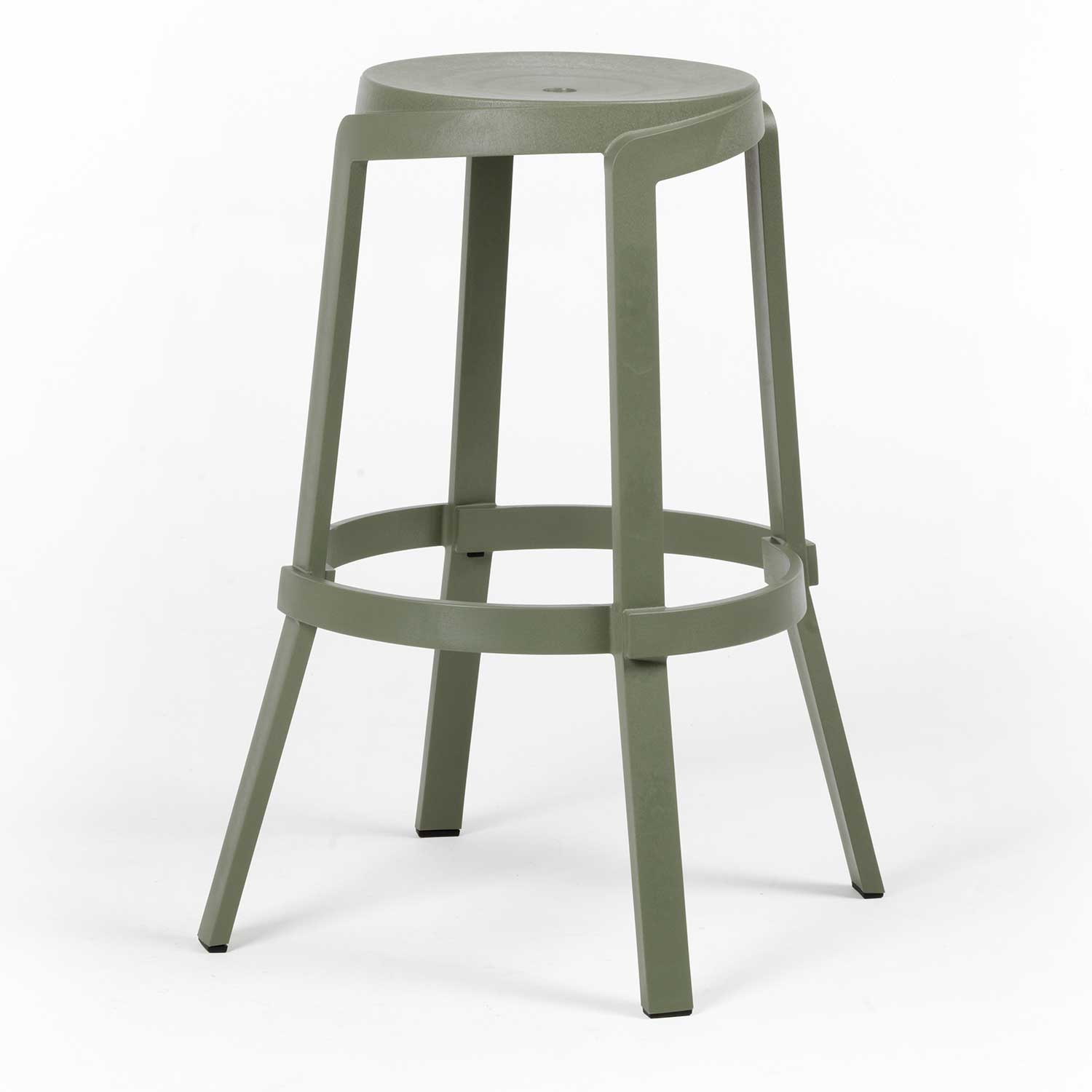 STACK Maxi - Tabouret d'extérieur design empilable sans dossier