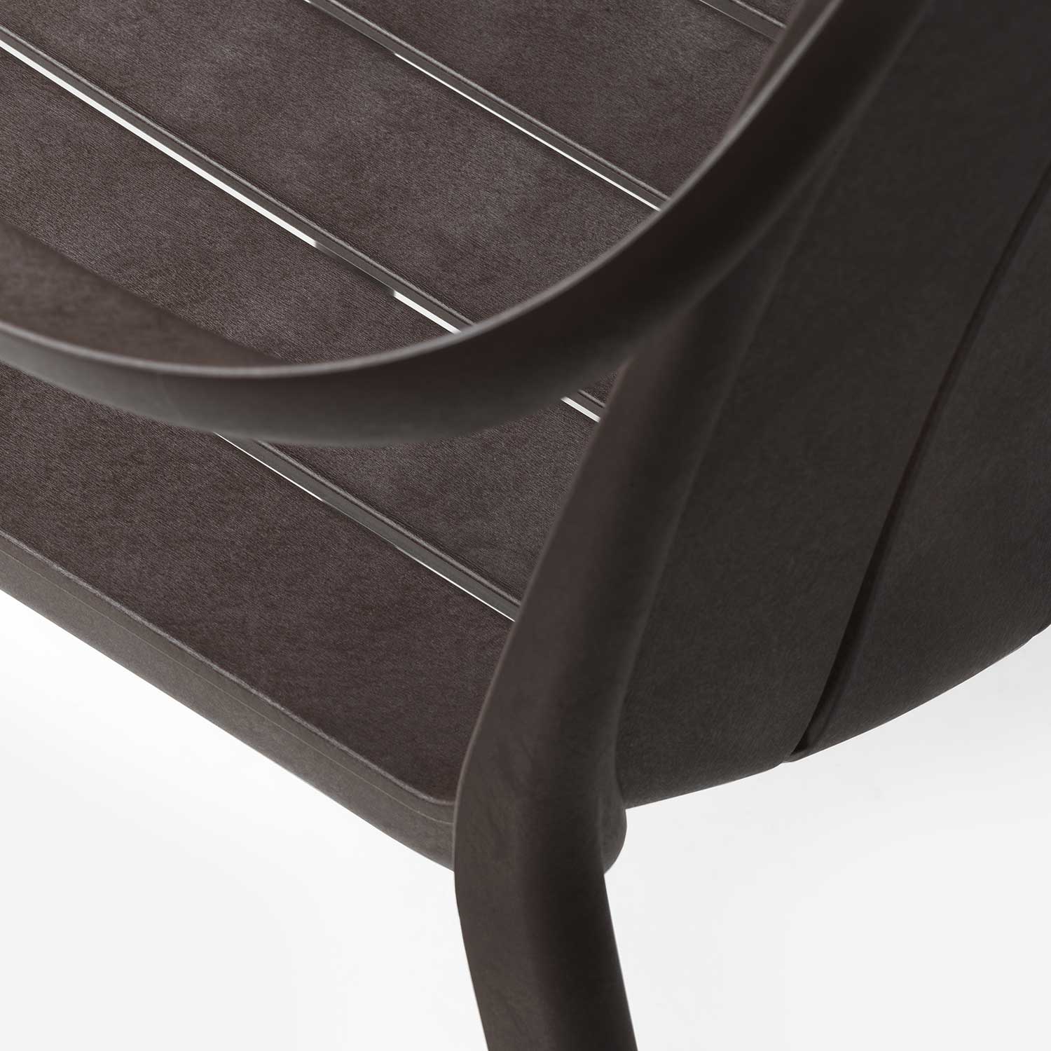 TIBERINA Armchair - Chaise d'extérieur design avec accoudoirs