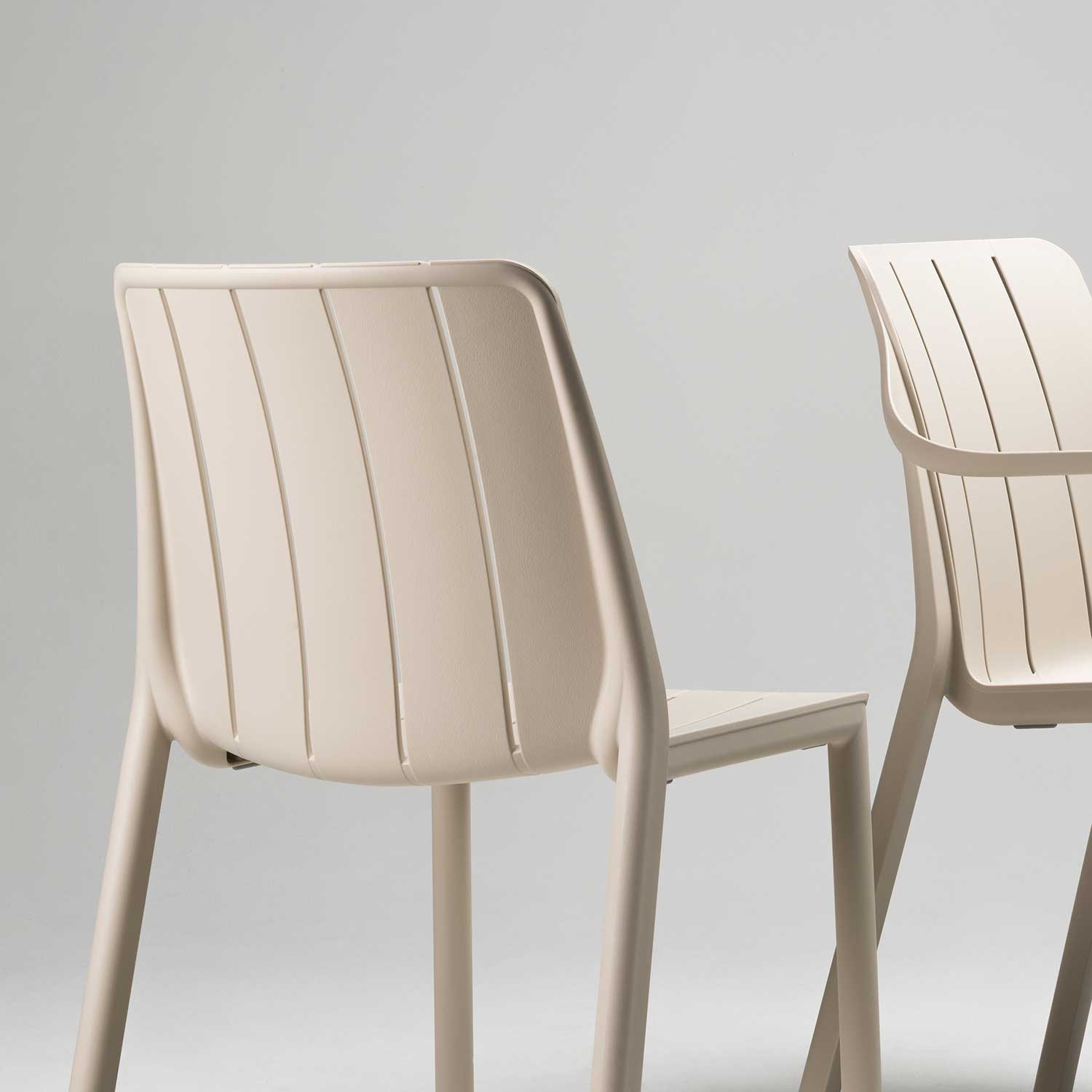 TIBERINA Bistrot - Stackable designer outdoor chair