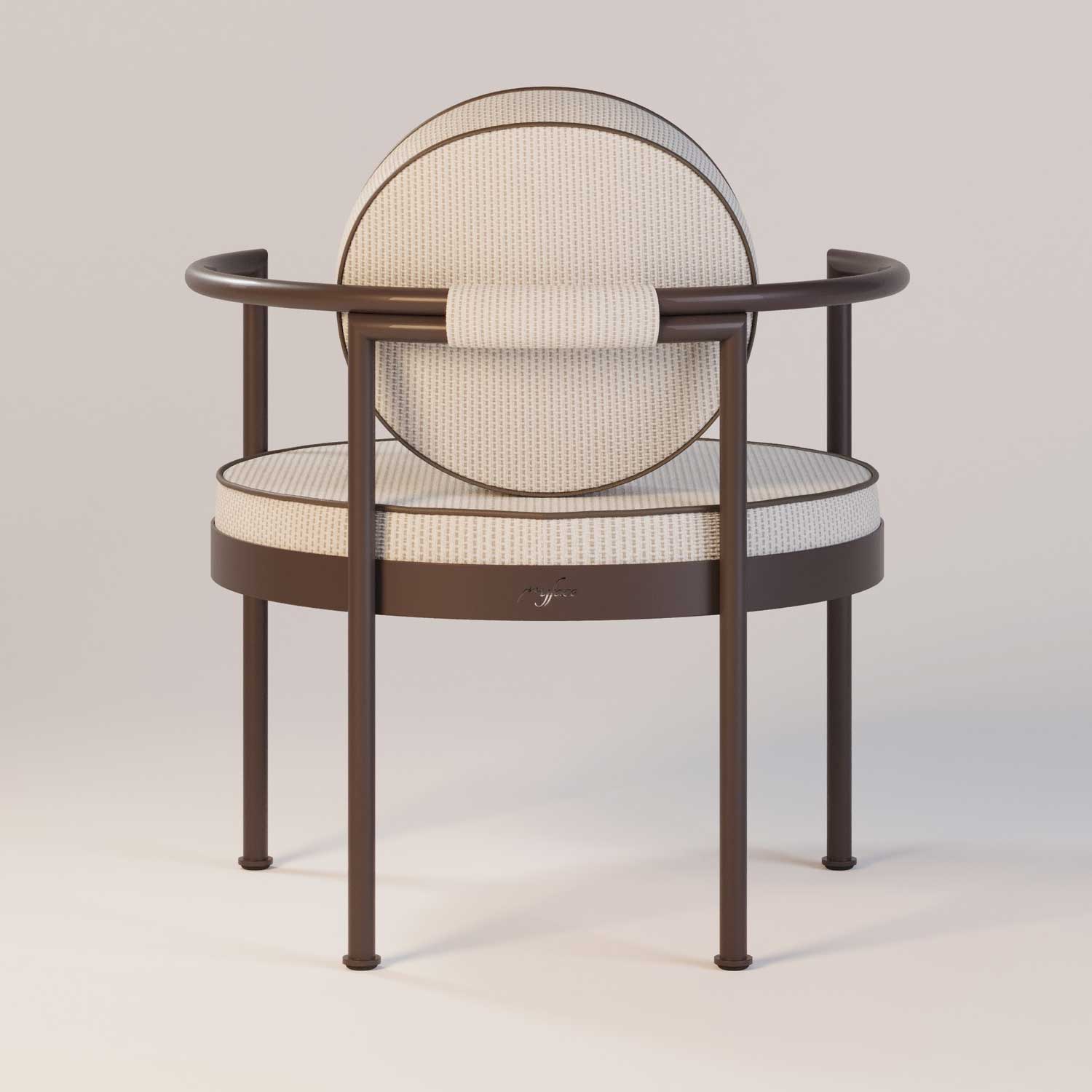 TRACE Armchair - High-end, customizable outdoor armchair